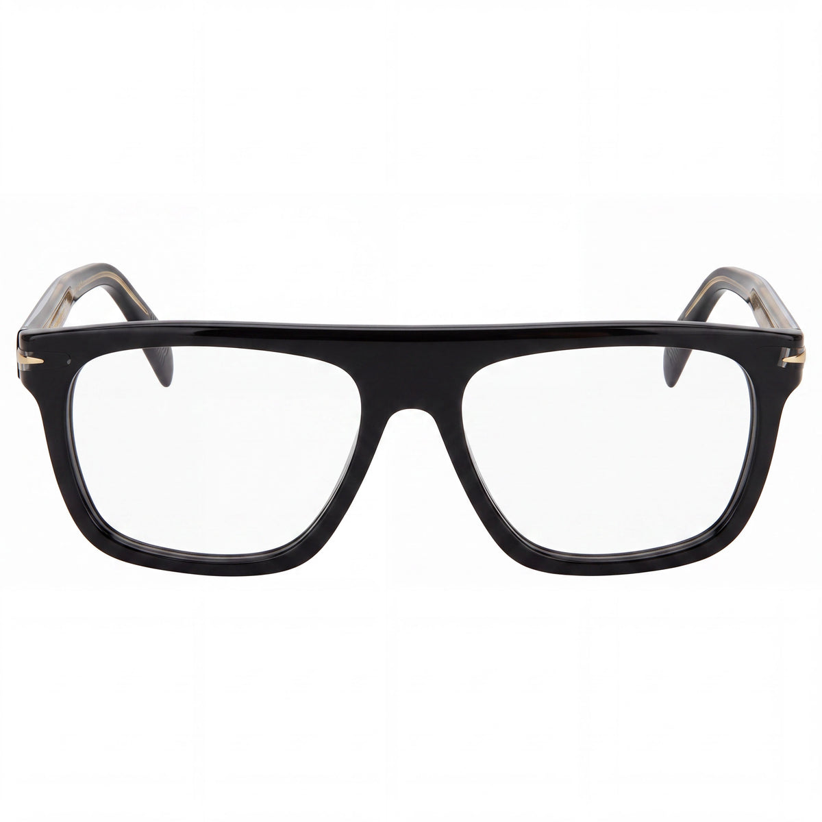 Gafas de sol David Beckham Modern Db 7096 para hombre, con montura de acetato negro y lentes de policarbonato no polarizadas, 53 mm, Photo 2