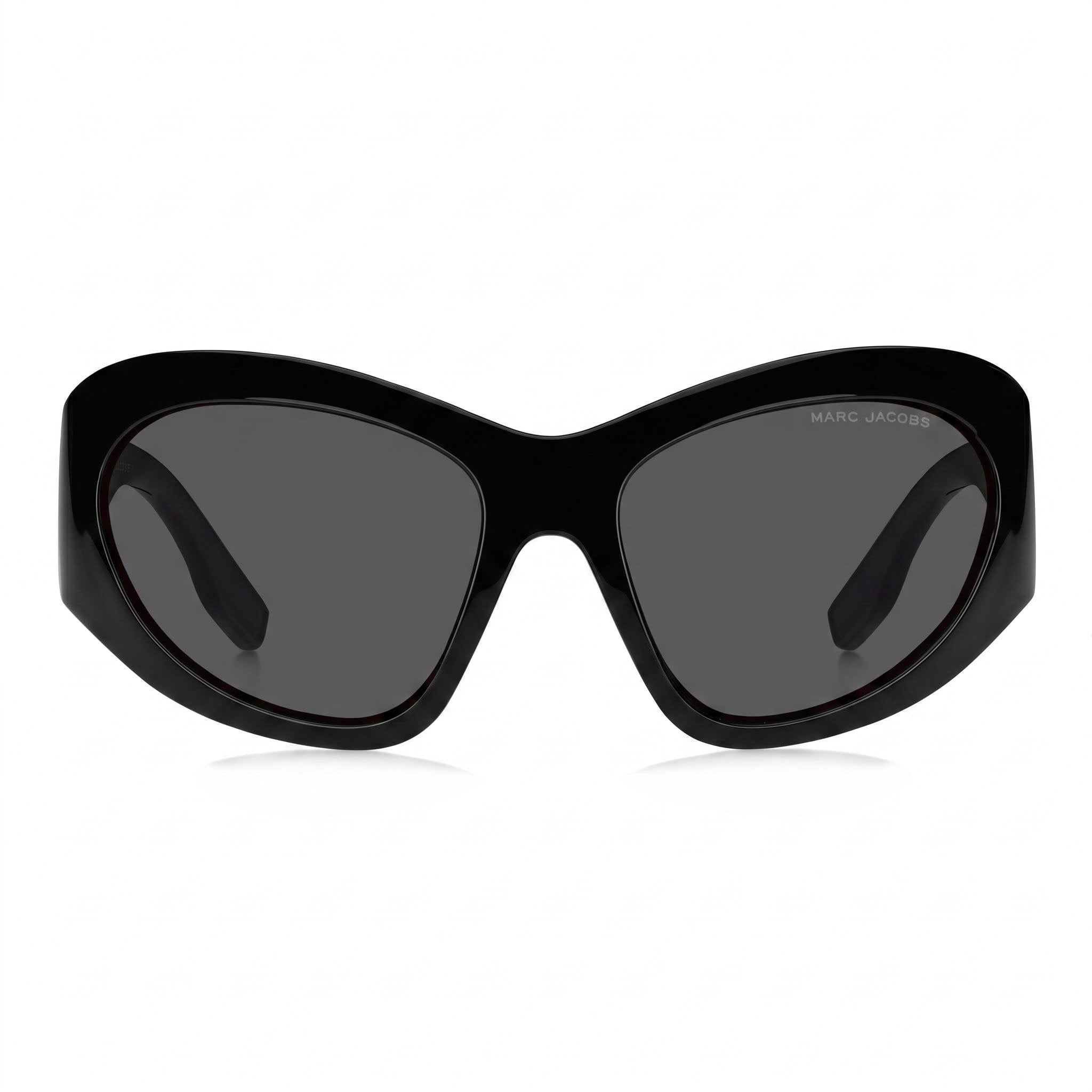 Gafas de sol informales de poliamida para mujer Marc Jacobs, negro/gris, lentes negras, 62 mm, Photo 2