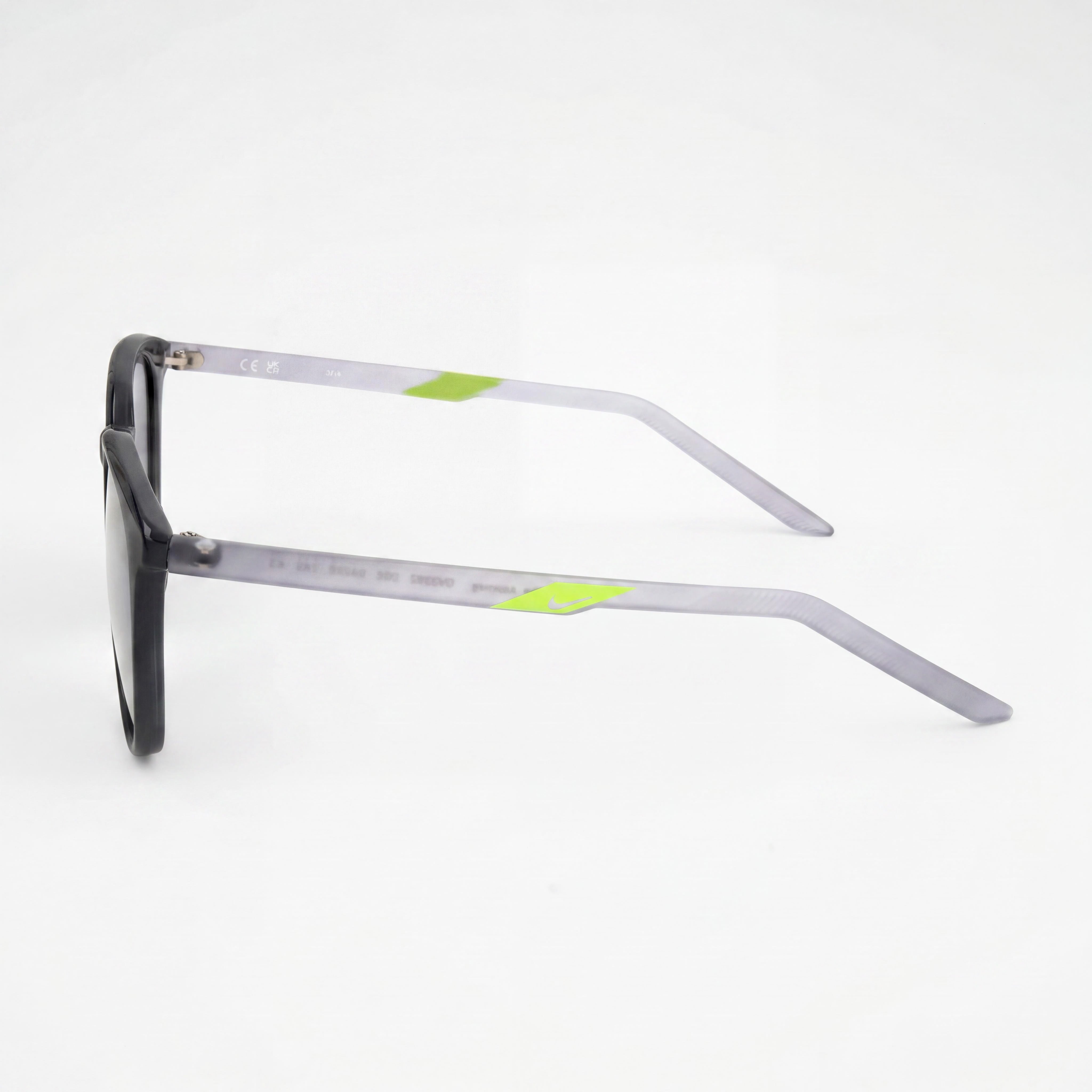 Nike Journey Unisex Adult Casual Plastic Frame Sunglasses, Anthracite Silver Flash 54mm Lens, Photo 3