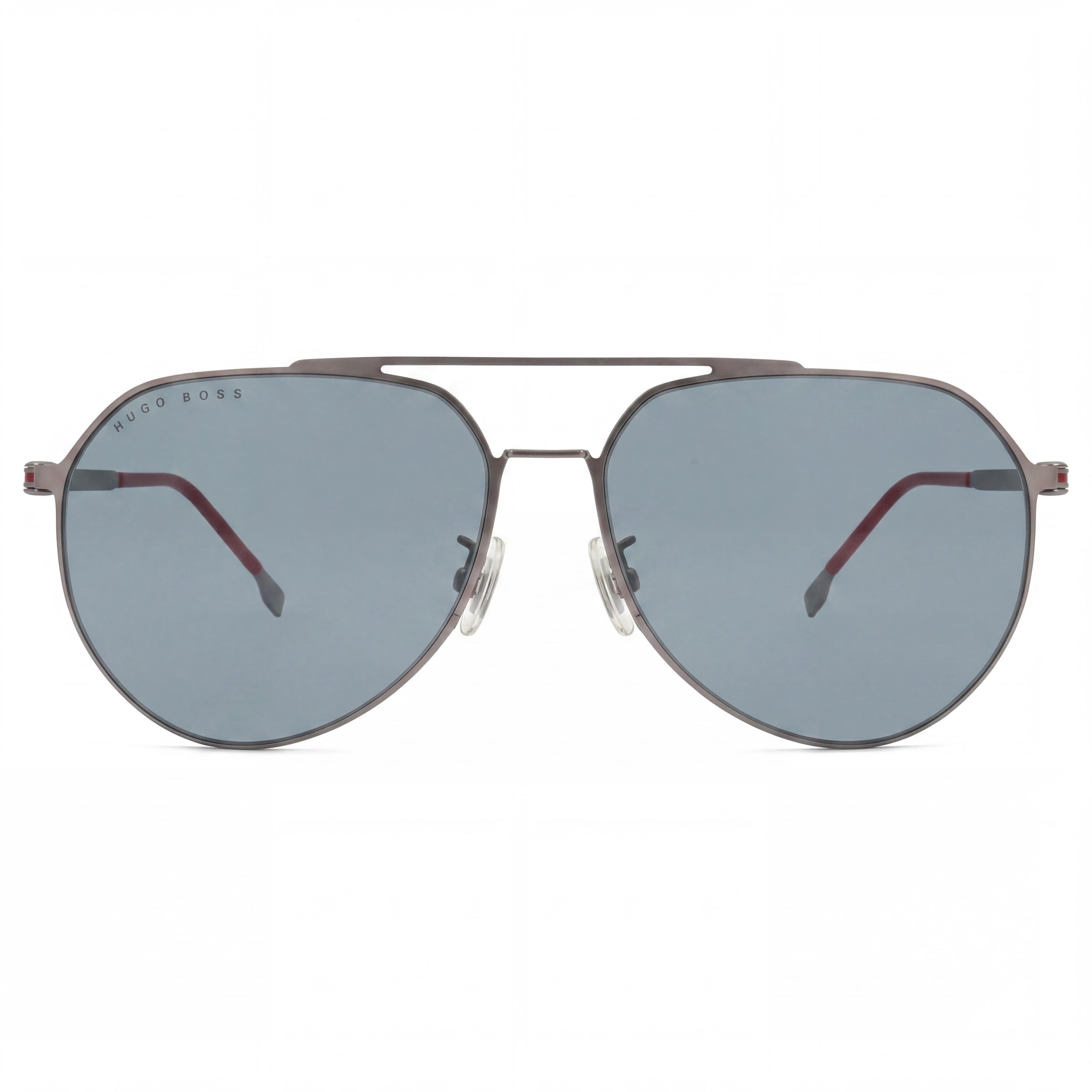 Hugo Boss BOSS 1404/F/SK Matte Ruthenium Sunglasses for Men, 61mm, Photo 2