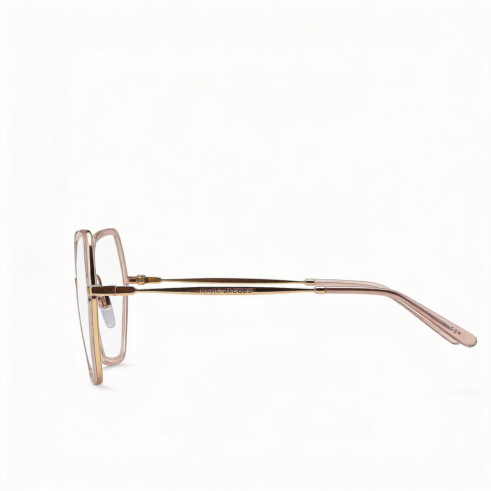 Marc Jacobs Marc 665 Women's Eyeglasses with Alloy Steel Frame and Polycarbonate Lenses, Size 54/18/145