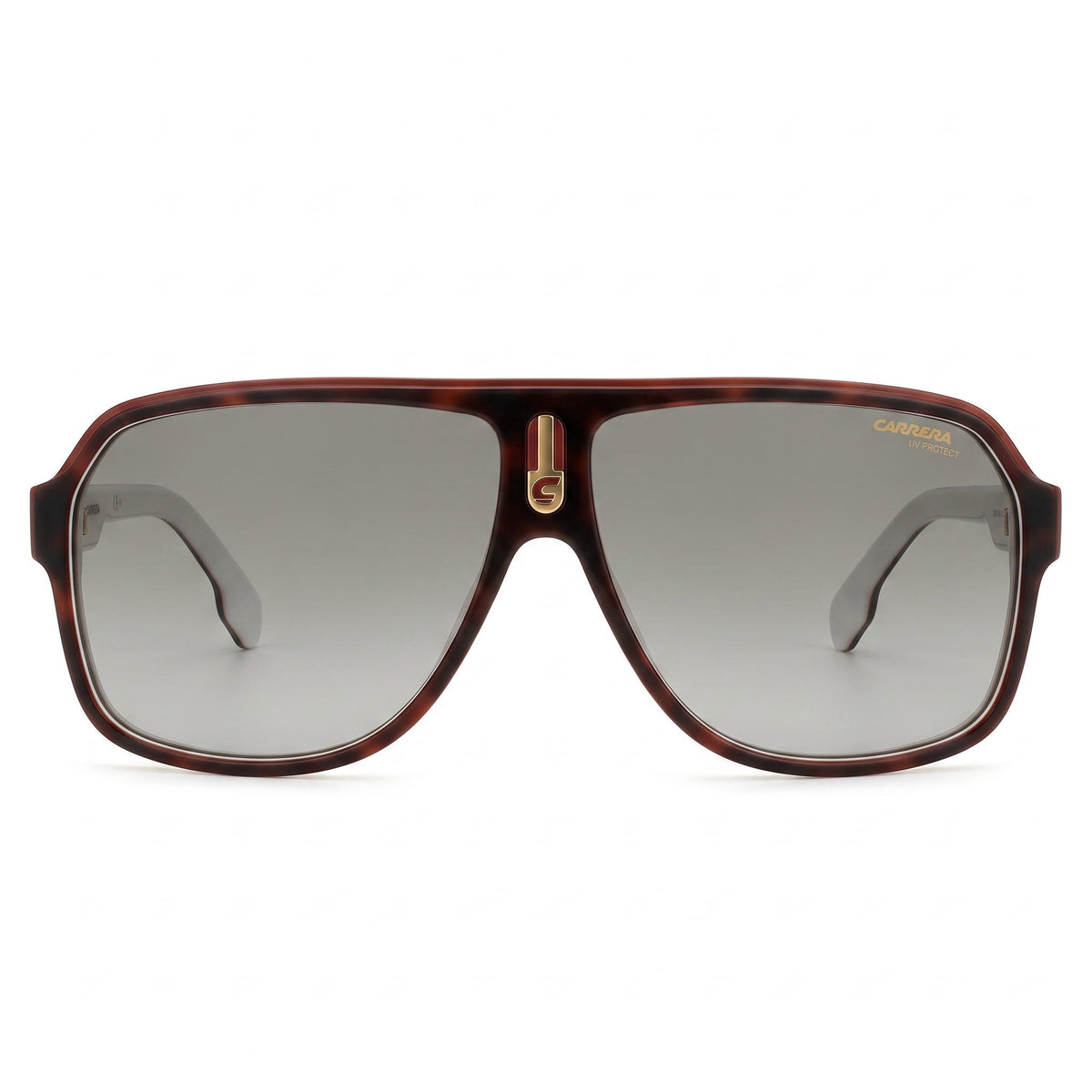 Gafas de sol de aviador Carrera CA1001/S marrón/blanco para hombre, Photo 2