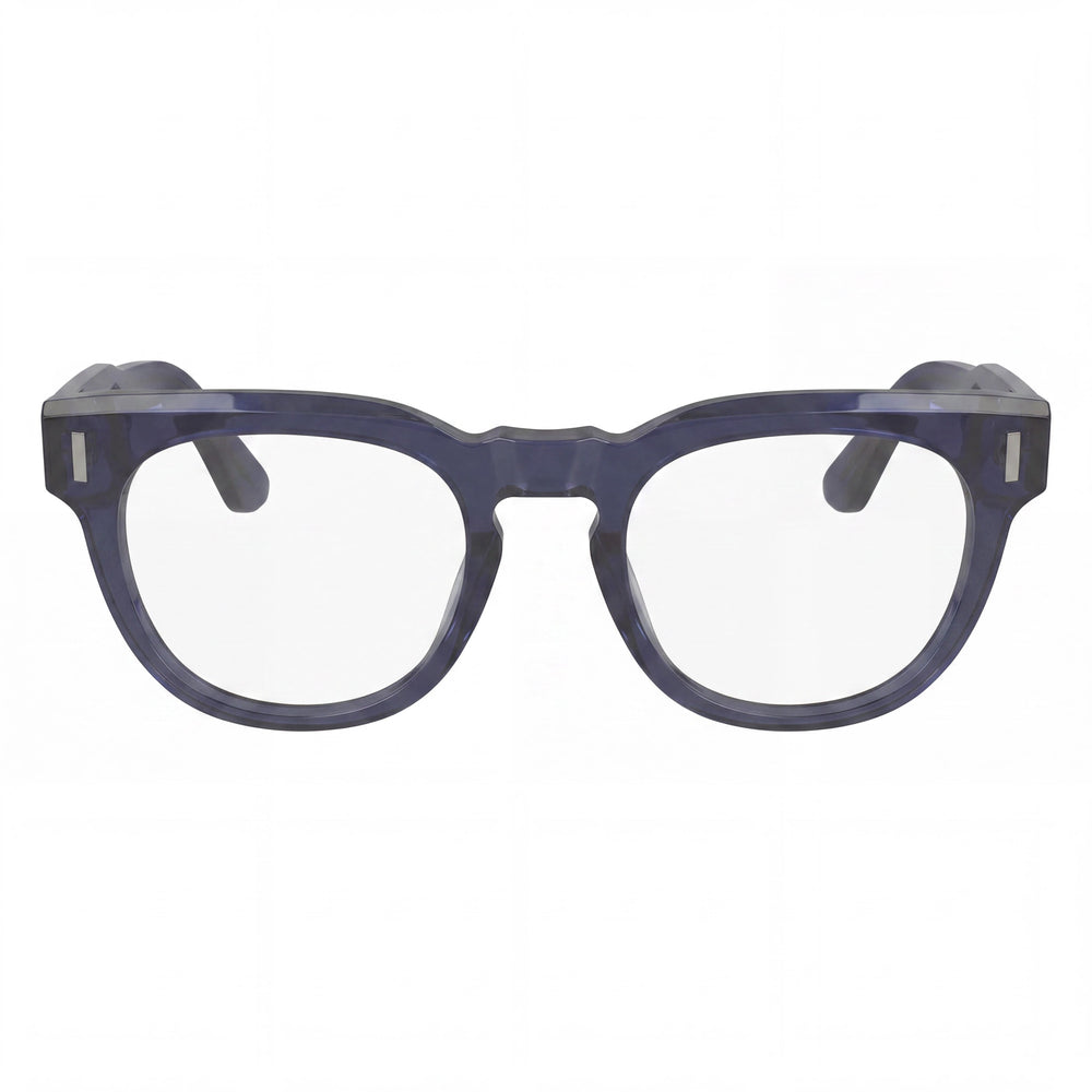 Calvin Klein Ck23542 Unisex Acetate Frame Sunglasses with Blue Lenses and Blue Frame Color, 49mm Lens Width
