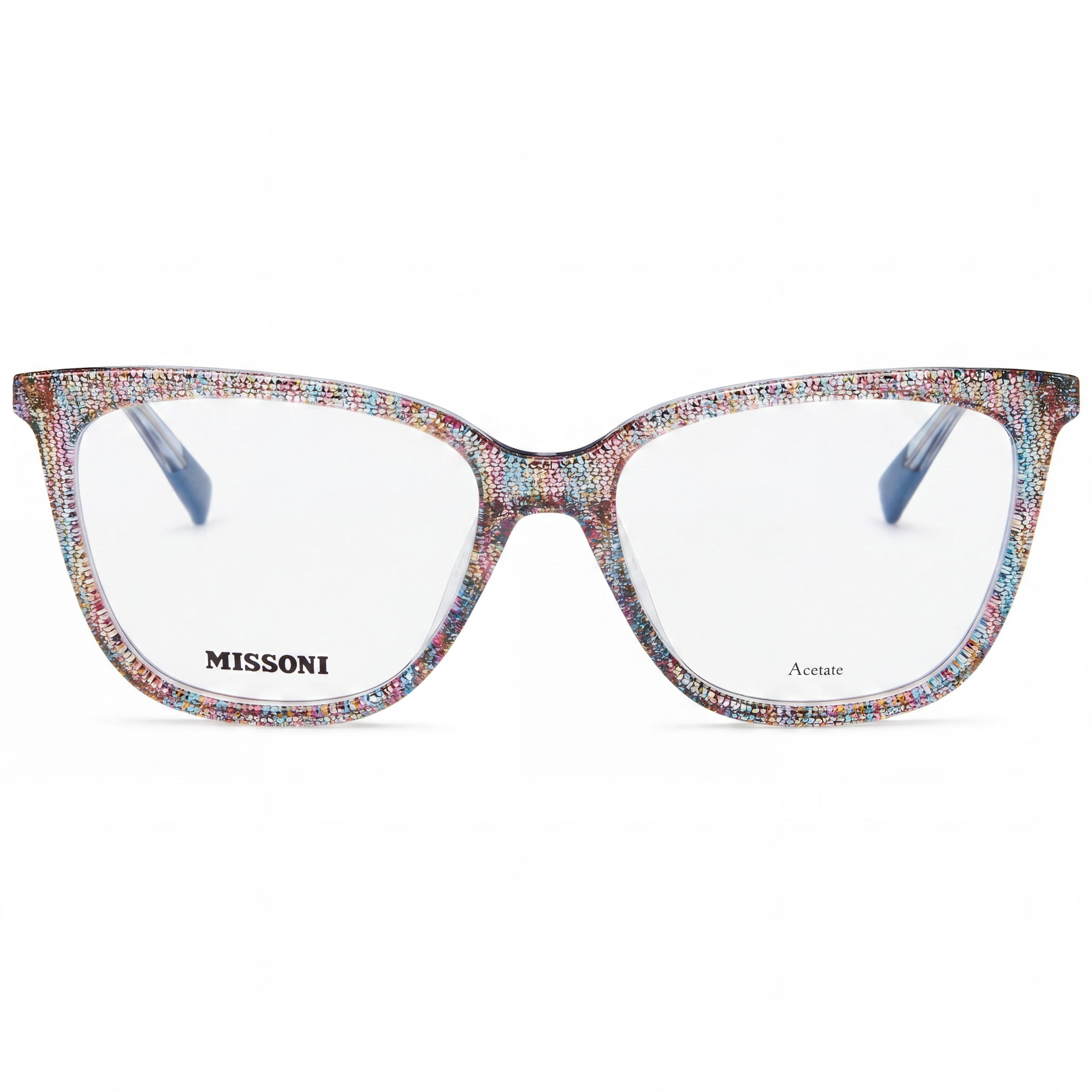 Missoni Modern Women's Acetate Frame, Polycarbonate Lens Sunglasses in Pink Pattern Multi 53mm, Photo 2
