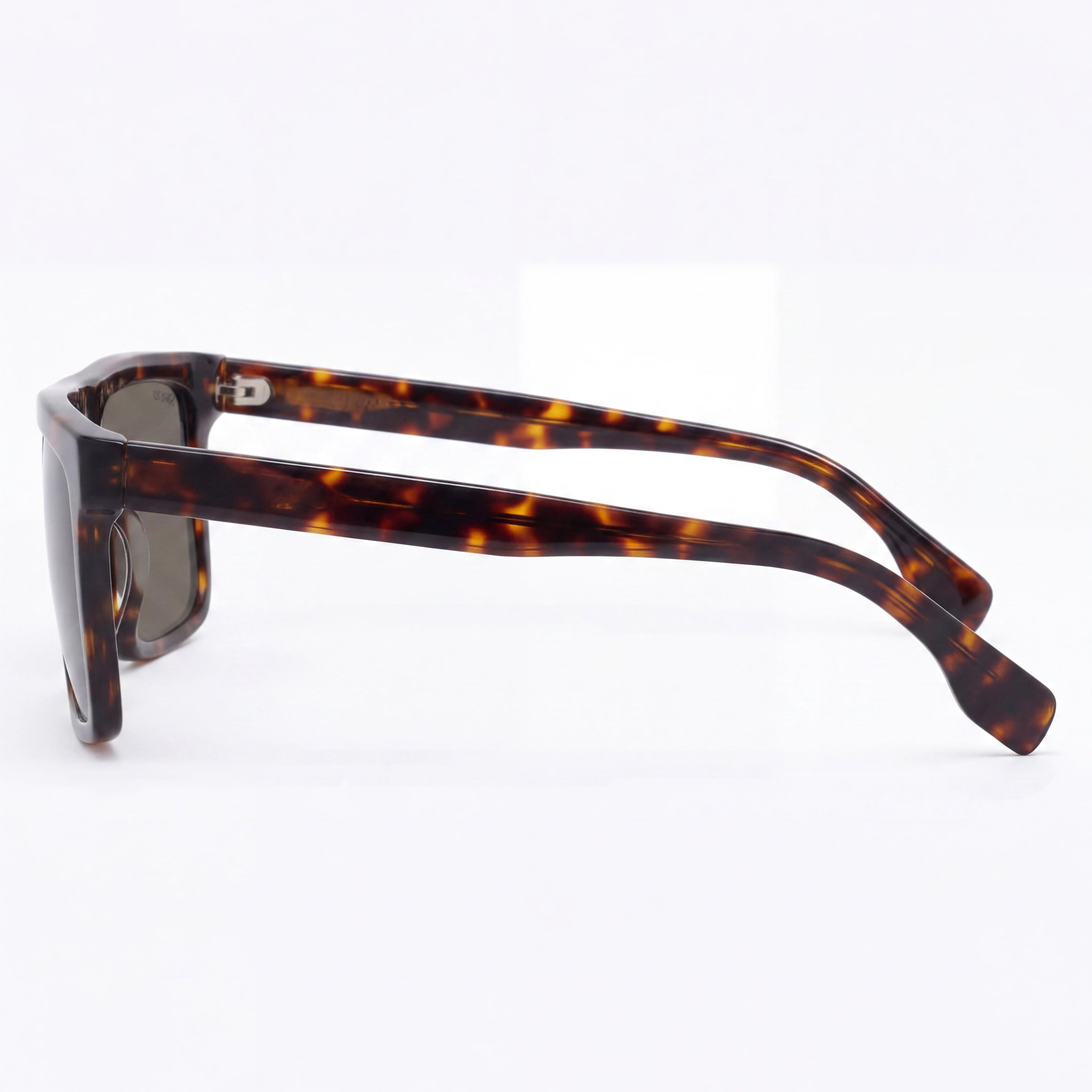 Hugo Boss BOSS 1440/O/S Gafas de sol de hombre Havana de acetato con montura completa polarizadas marrones 59mm, Photo 3