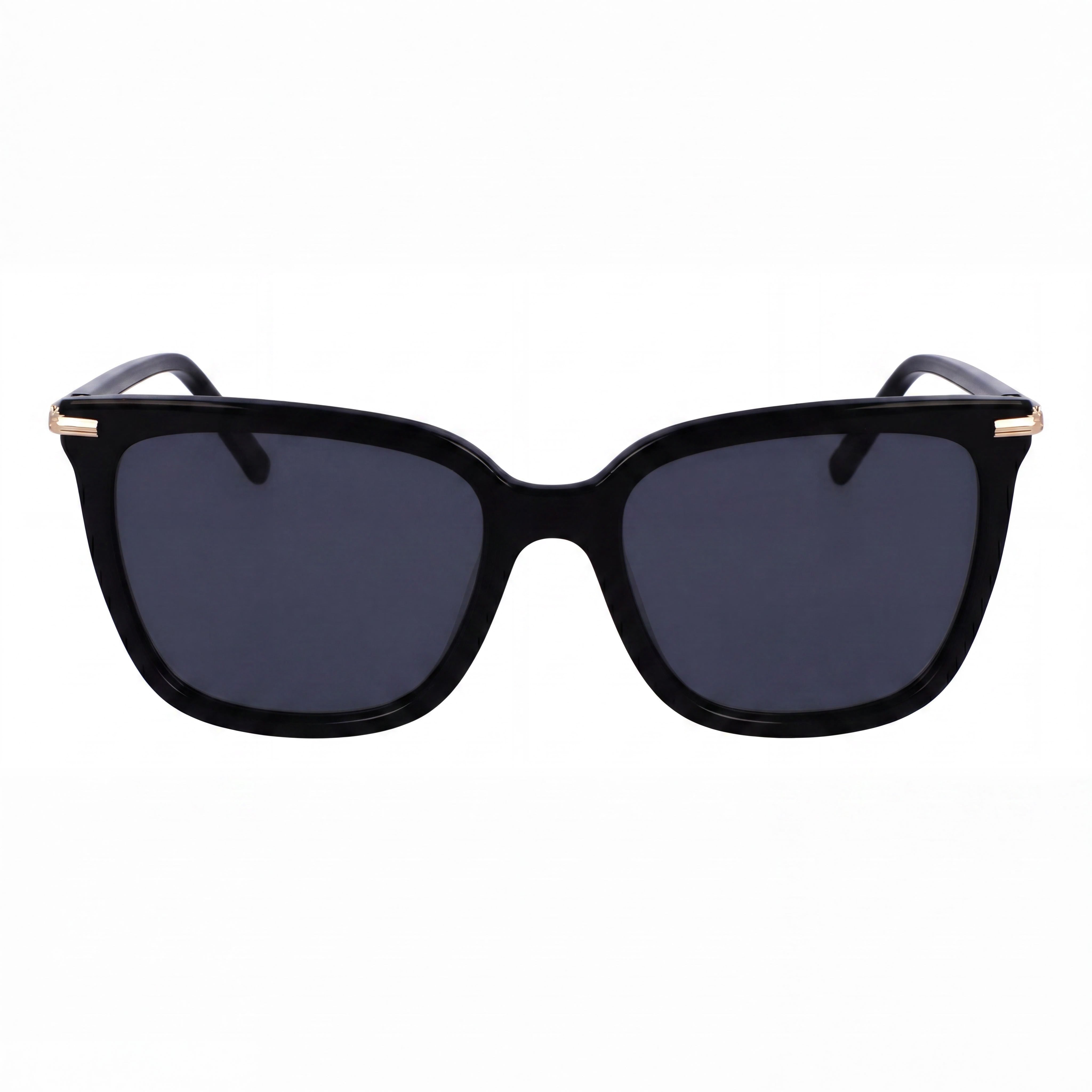 Ferragamo Sf2037s Men's Black Titanium Frame Eyewear with Polycarbonate Protection Lenses, 56-18-145mm, Photo 2