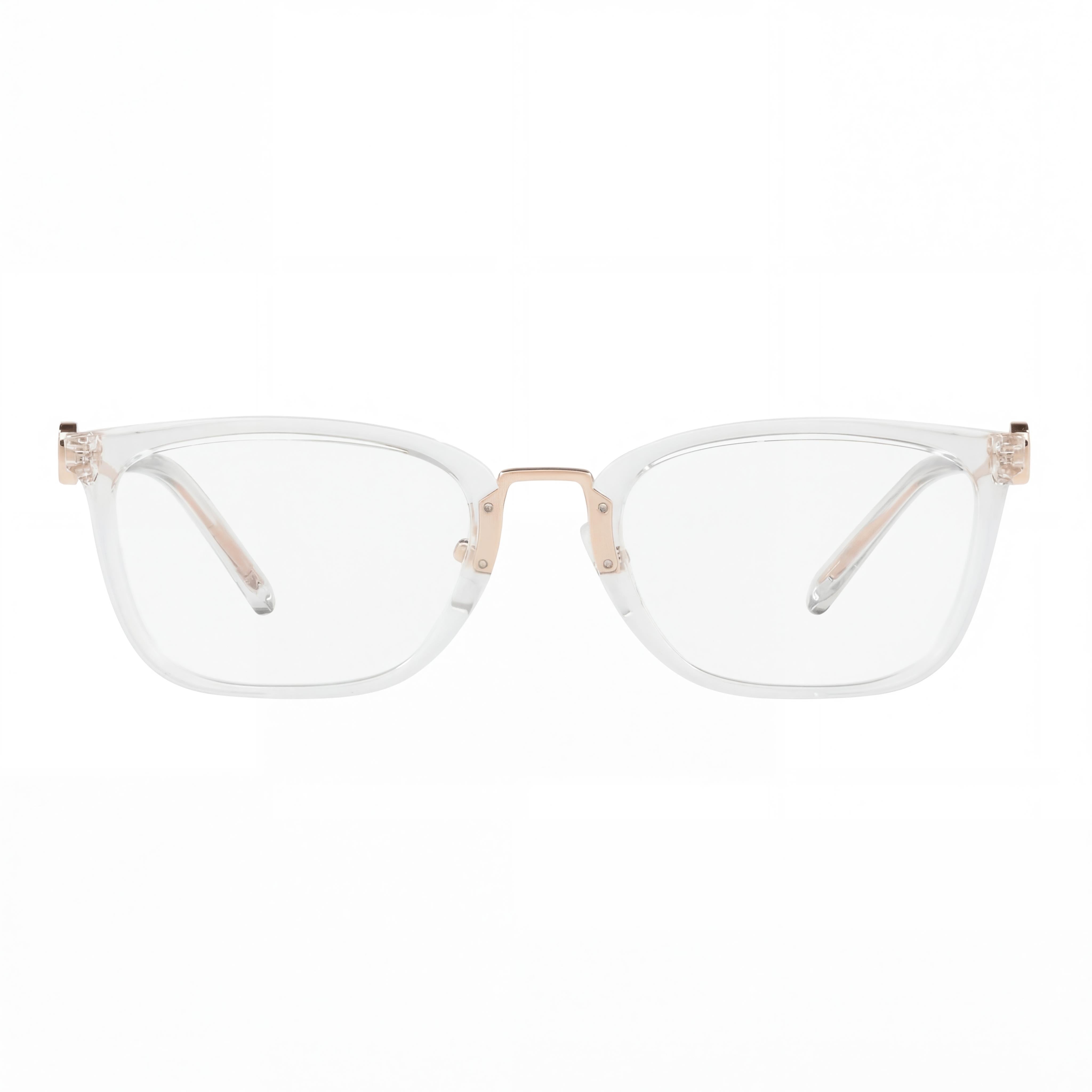 Michael Kors Captiva Mk4054 Gafas de Mujer Rectangulares de Plástico Multicolores con Cristales Transparentes Listas para Prescripción 52mm, Photo 2