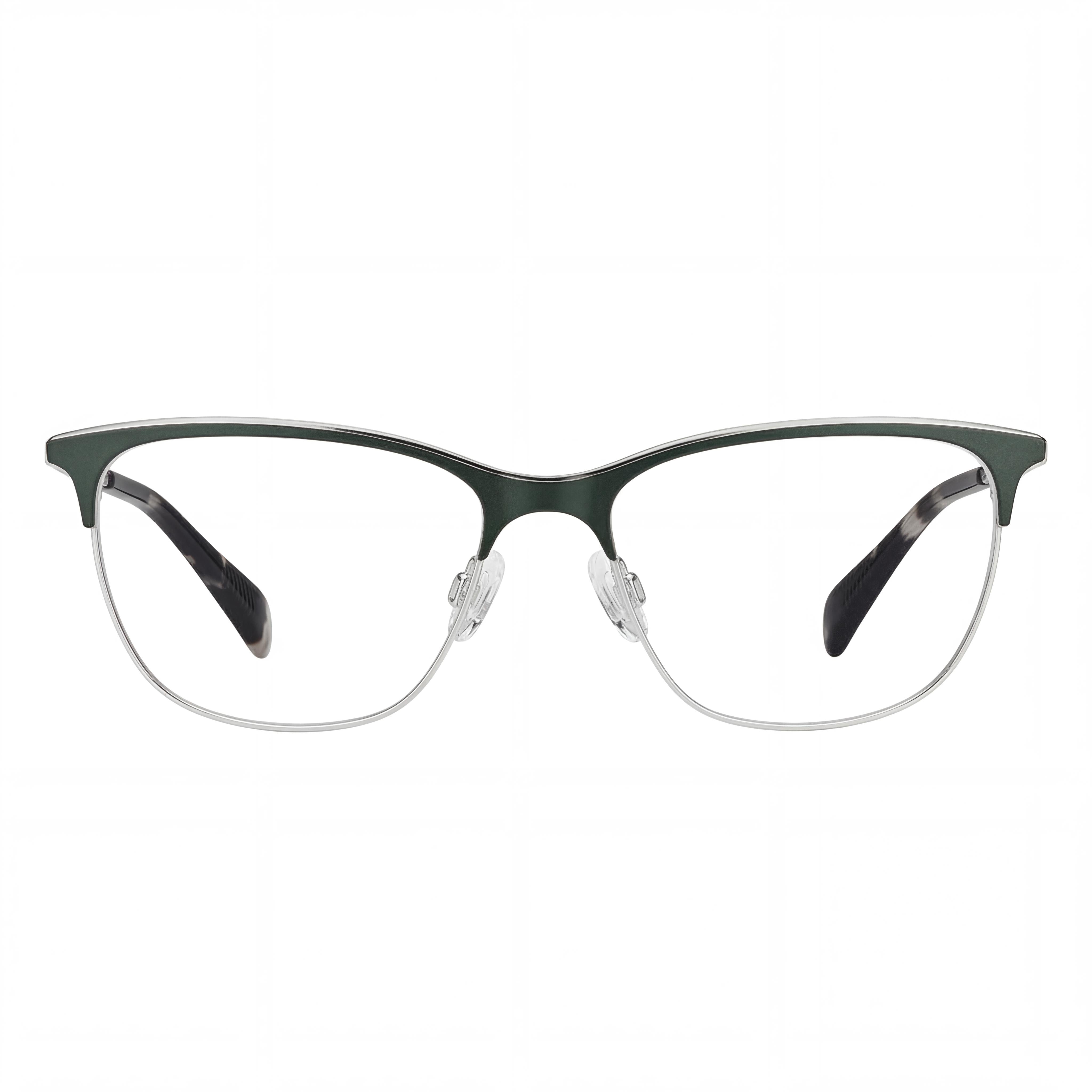 Gafas de sol Rag & Bone RNB3034 para mujer, de acero inoxidable, rectangulares, con montura completa y luz adaptable, 54-15-135, Photo 2