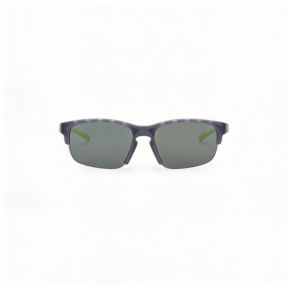 Gafas de sol adidas Sp0068 para hombre, con montura de acetato gris, polarizadas y protección UV, 57 mm