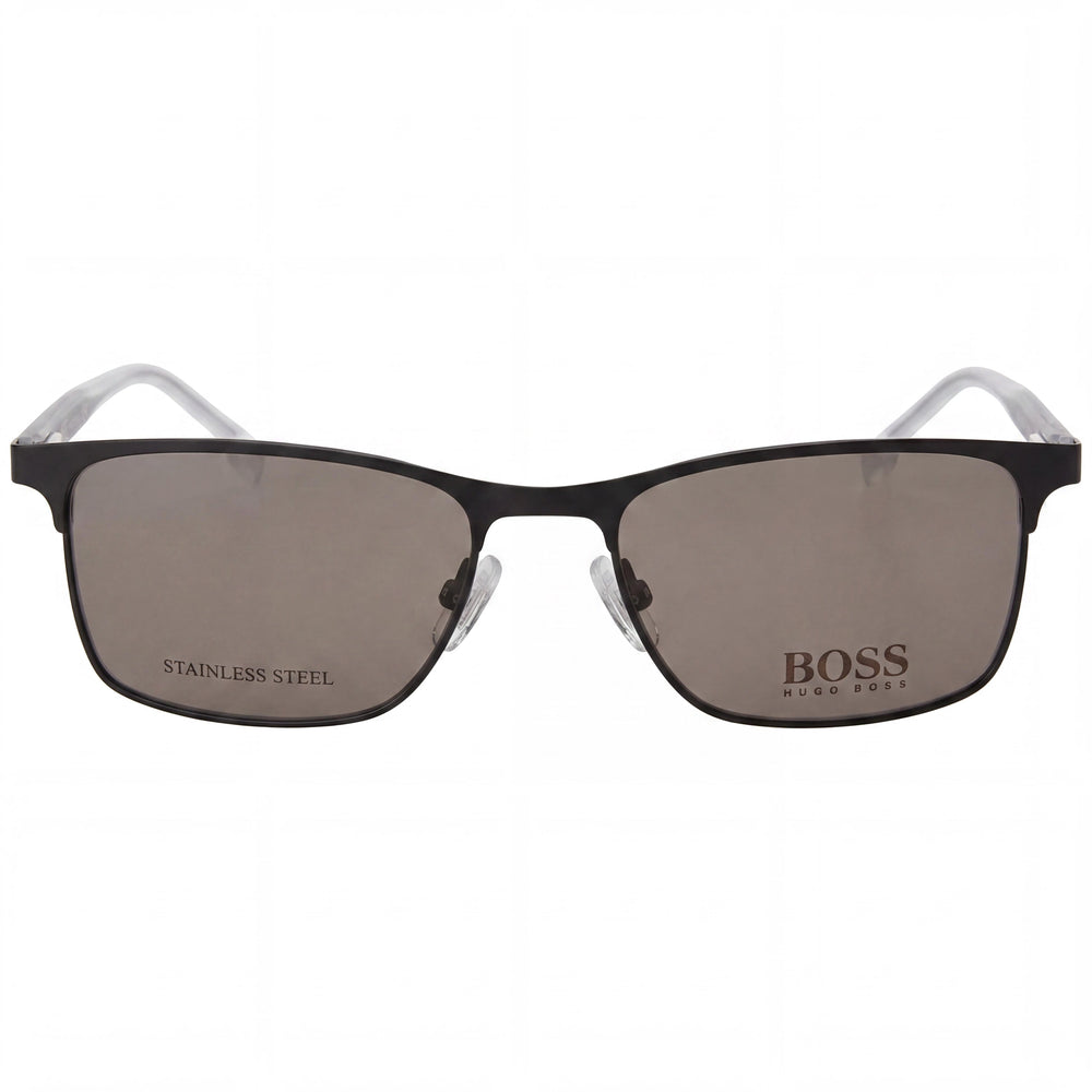 BOSS 0967/It Unisex Matt Black Metal Frame Non- Polycarbonate Eyeglasses 56-18