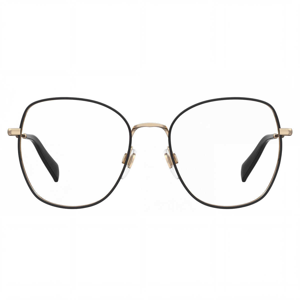 Gafas Graduadas Levi's Lv 5023 para Mujer, de Acero Inoxidable Negro, Montura Completa Grande, 52mm, Photo 2