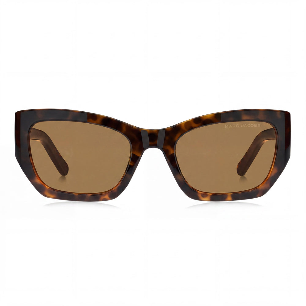 Gafas de sol Marc Jacobs Casual de mujer, Havana, 100% protección UV, no polarizadas, 53-21-135mm