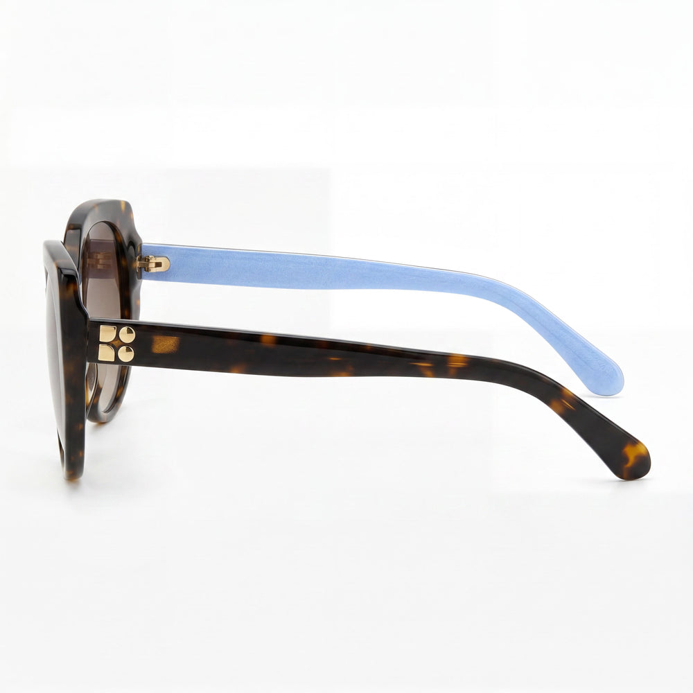 kate spade new york SERAPHINA/G/S Gafas de sol no polarizadas para mujer con montura ecológica Havana Oil de 55 mm