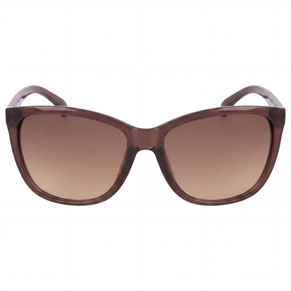 Gafas de sol Calvin Klein CK19565S 210 para mujer con forma de ojo de gato color marrón
