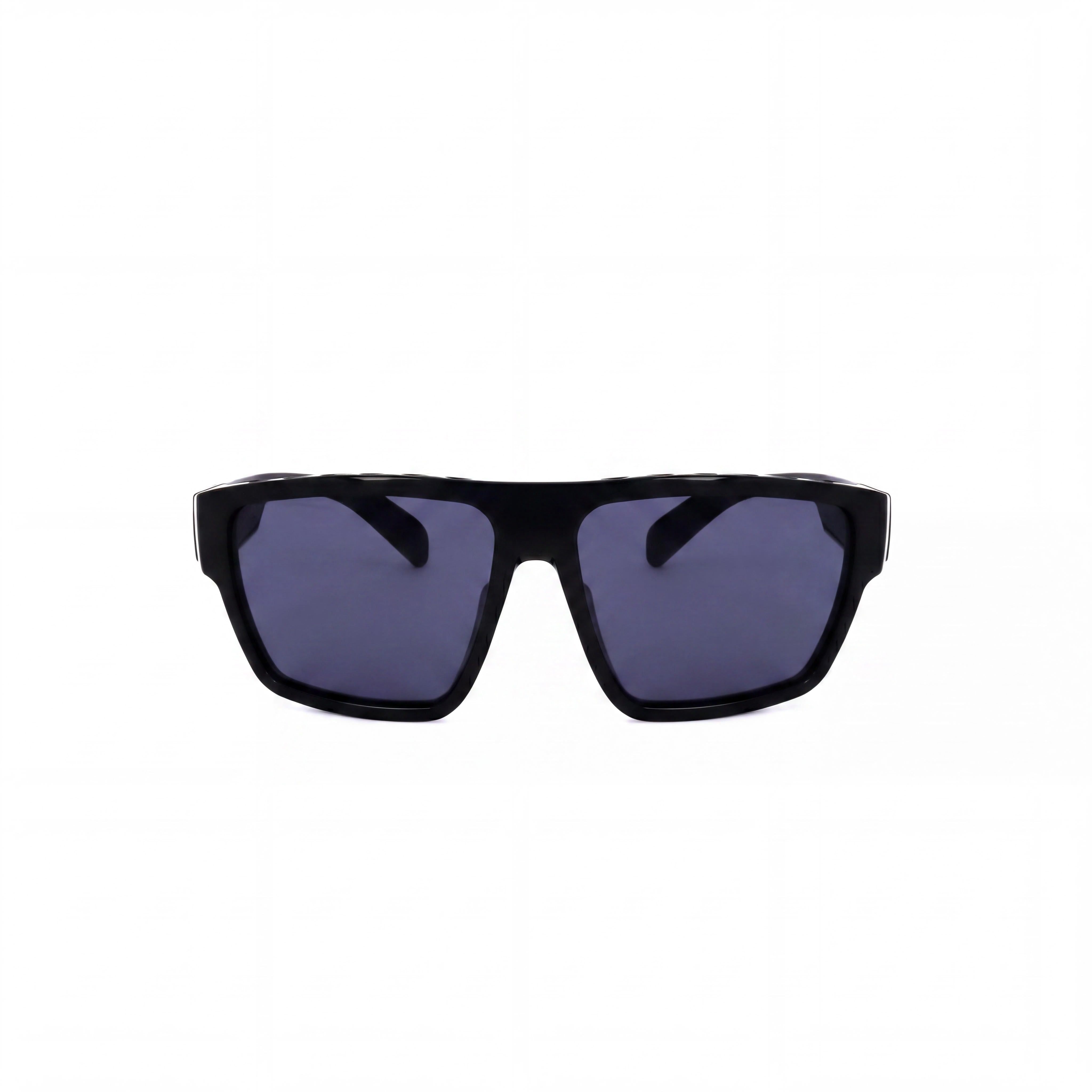 adidas Men's Sp0008 Shiny Black TR90 Plastic Sunglasses with Smoke Non-Polarized Lenses, 100% UV Protection 61mm, Photo 2