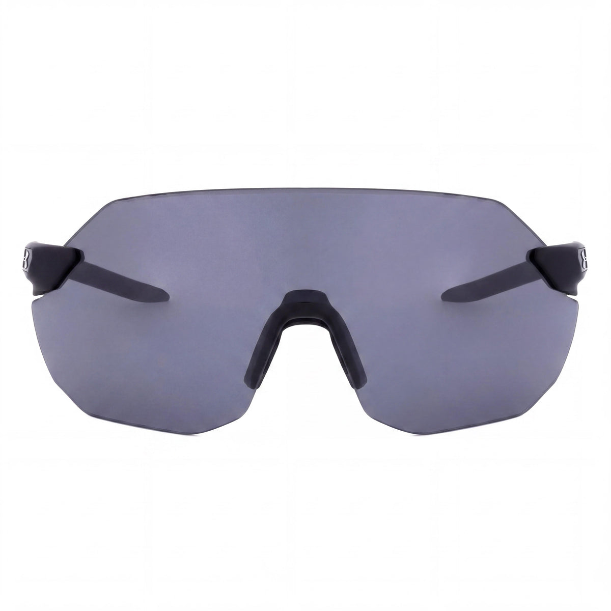 Under Armour HALFTIME/F Matte Black Rectangle Sunglasses Unisex, 99mm, Photo 2