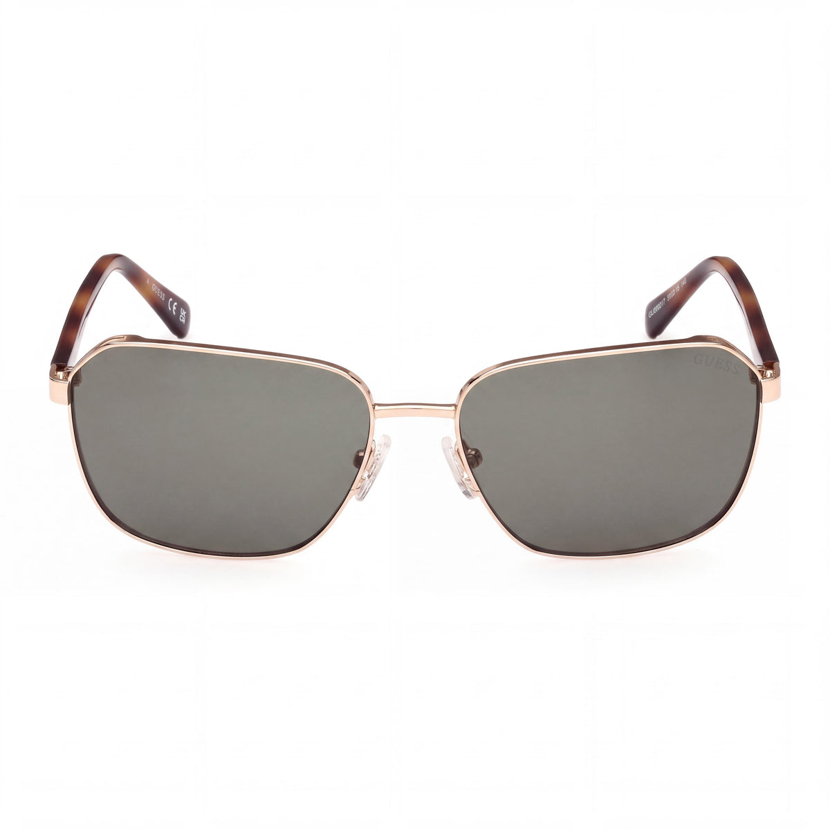 GUESS Women's GU00117 with Green Polycarbonate Lenses UV Protected 57mm, Photo 2