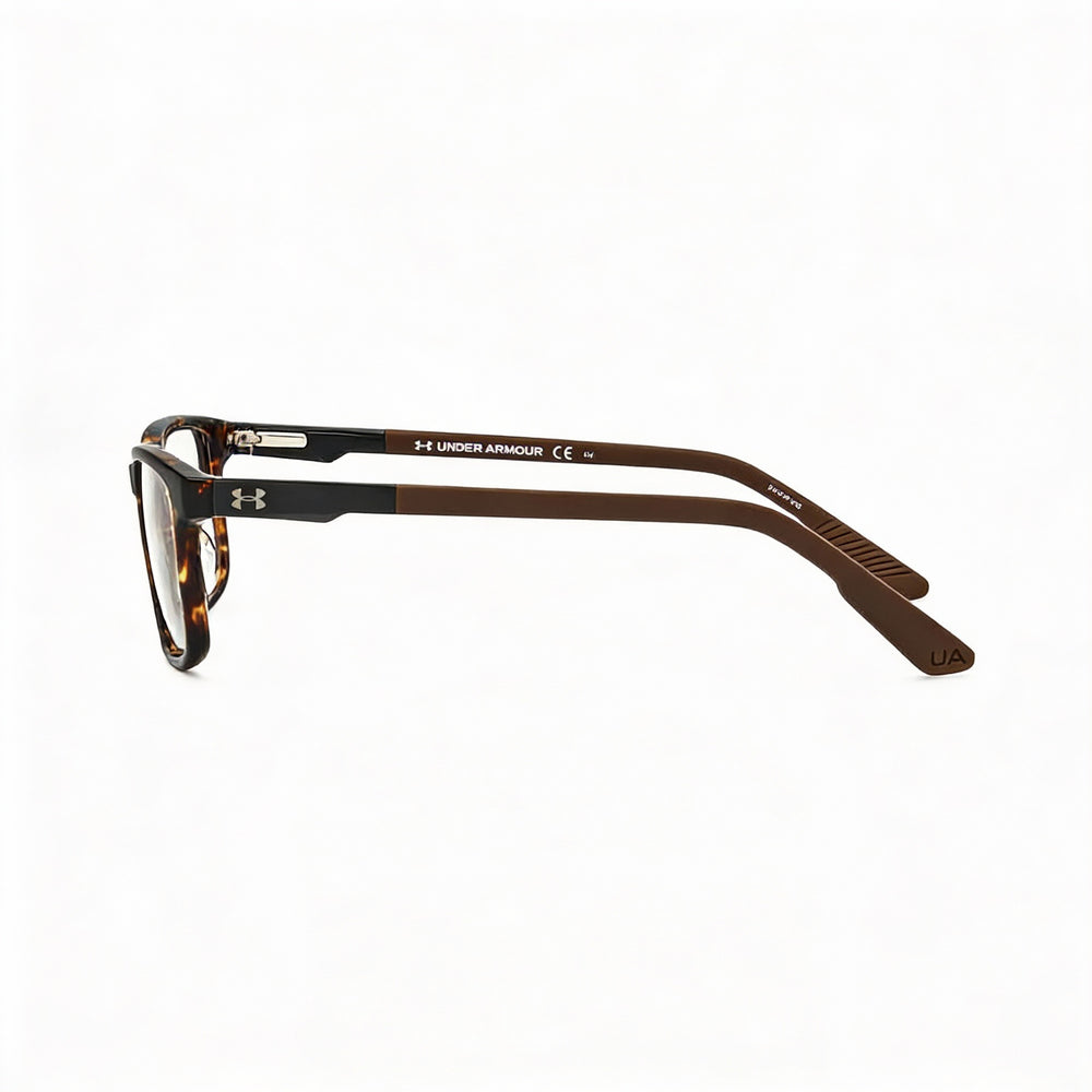 Gafas de sol Under Armour UA 5009 para hombre, color Havana oscuro, con montura de plástico y sin lentes, de 54 mm