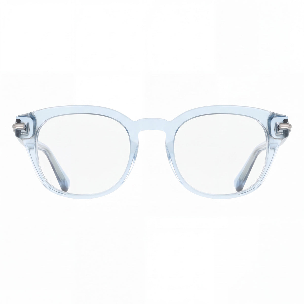 Gafas de Acetato para Hombre Ferragamo Sf3033 con Montura Azul Transparente y Lentes sin Graduación de 50mm, Photo 2