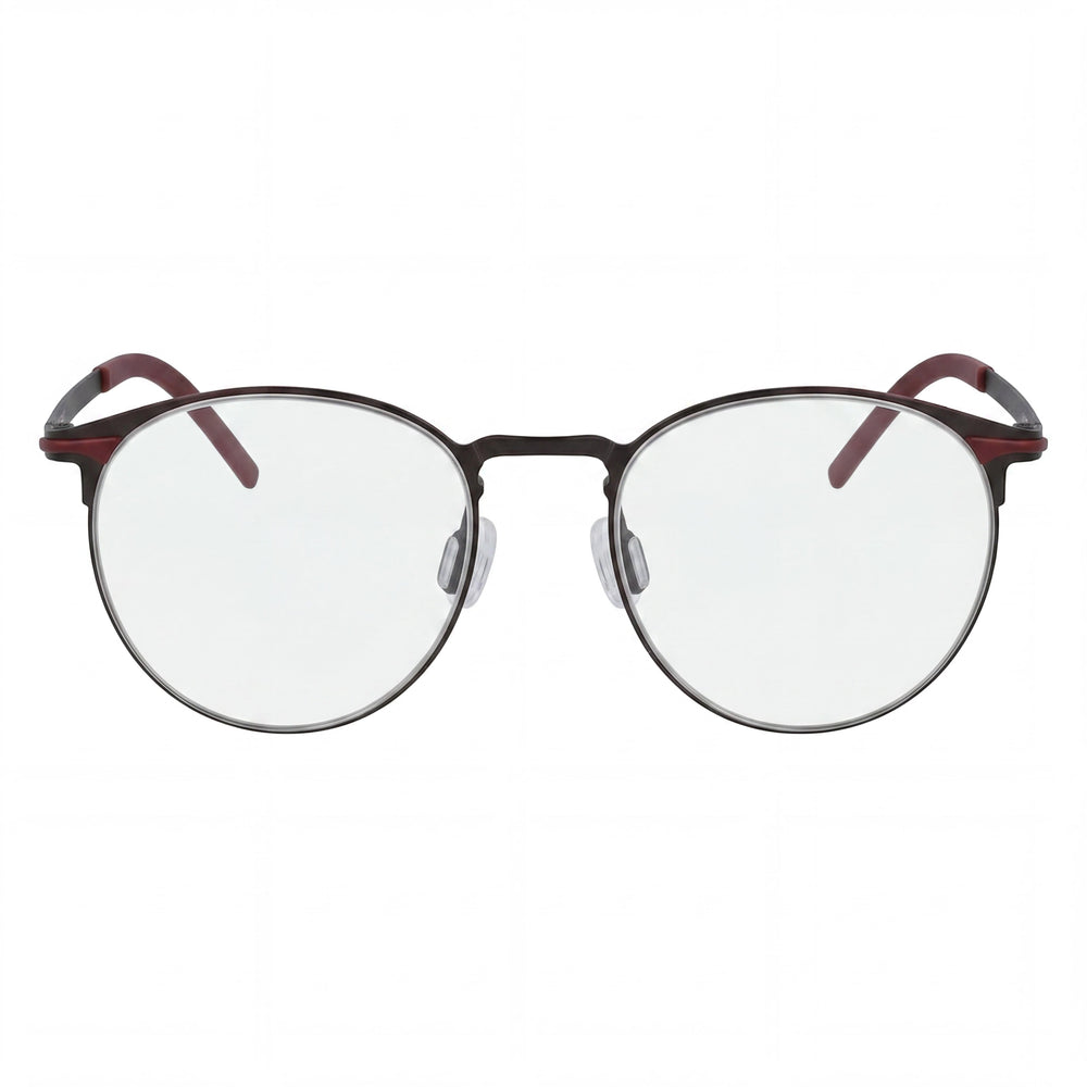 Gafas Unisex Flexon B2000, montura de metal con acabado en negro grafito, 50 mm de ancho de lente