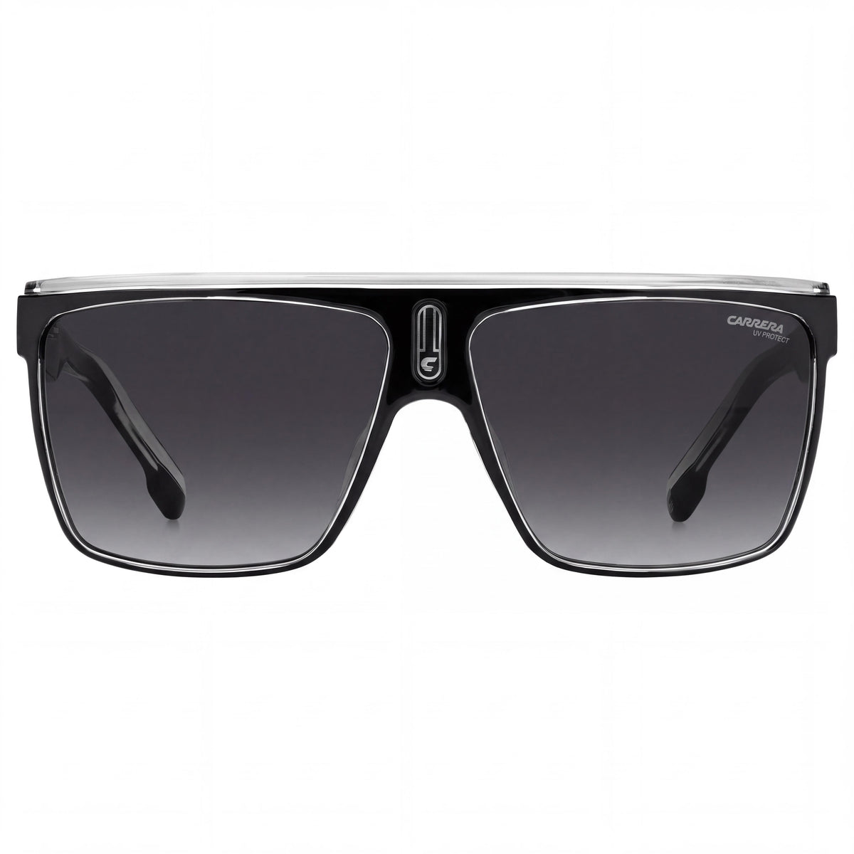Gafas de sol unisex Carrera Carrera 22/N de poliamida en tonos negro, blanco y gris, no polarizadas, con protección UV, 63mm, Photo 2