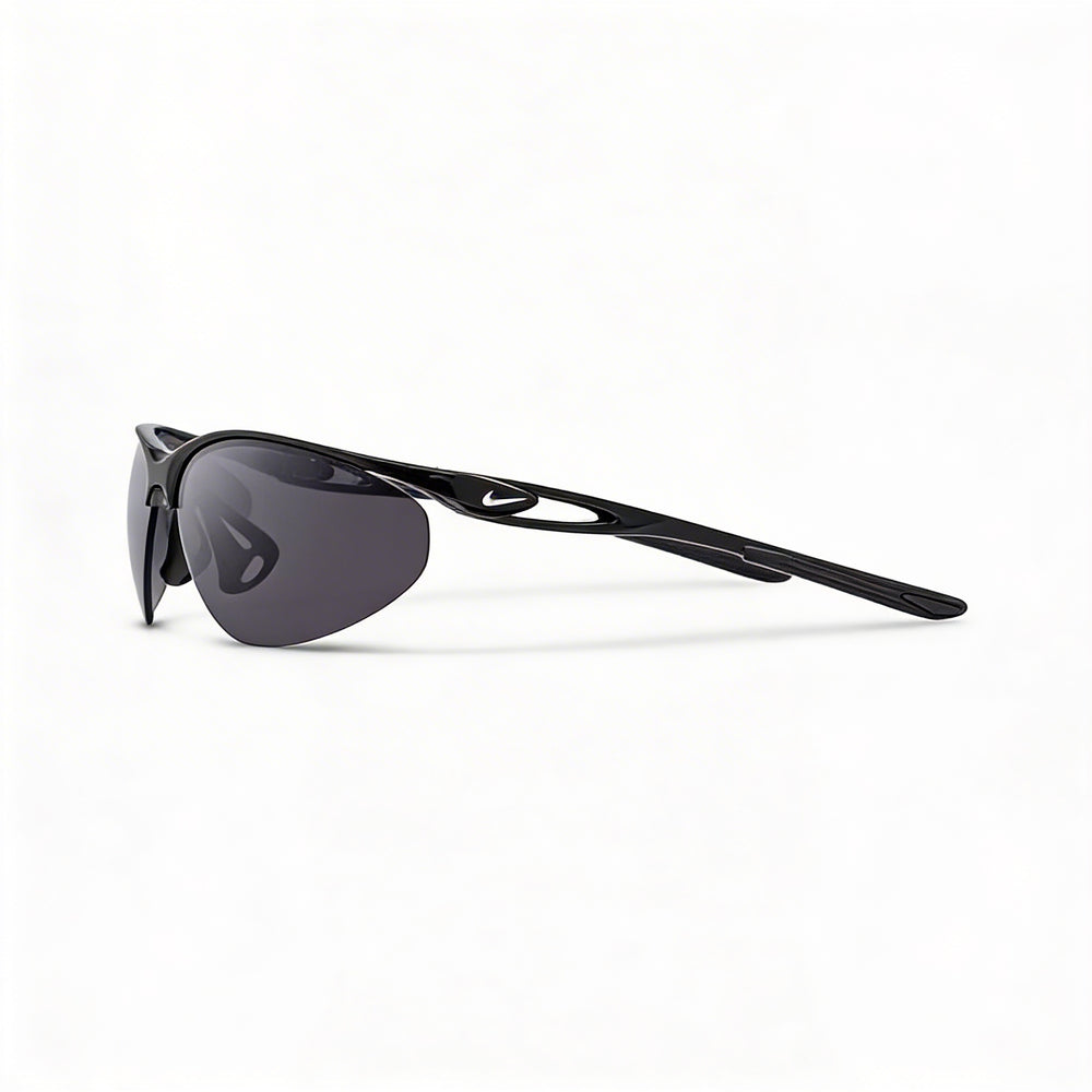 Nike DZ7352 Unisex Black Dark Grey Alloy Steel Frame UV Protection 69mm Sunglasses