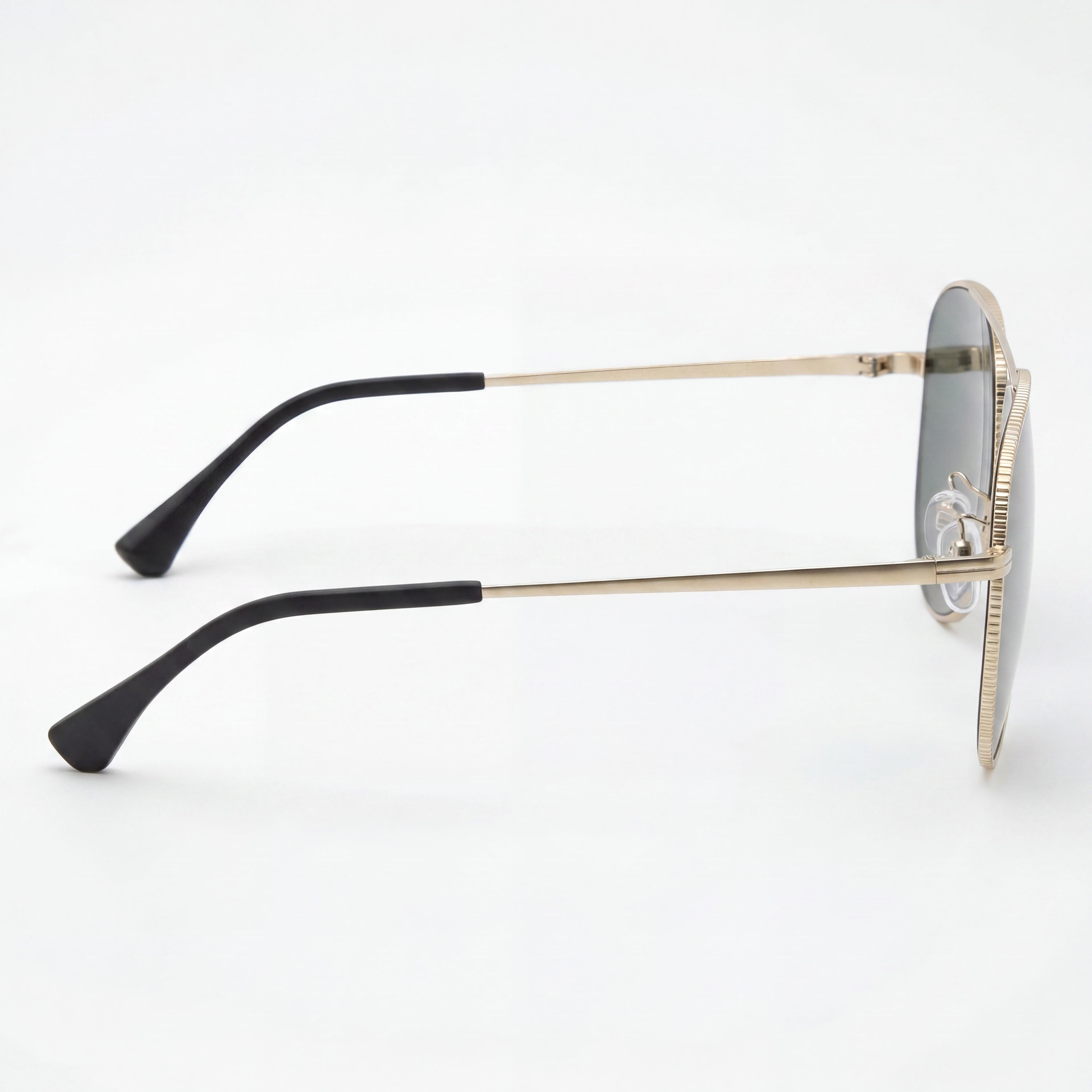 Emporio Armani Sports Men's Multi-Coloured Copper Frame Sunglasses, Dark Green Lenses, 60mm, Photo 3
