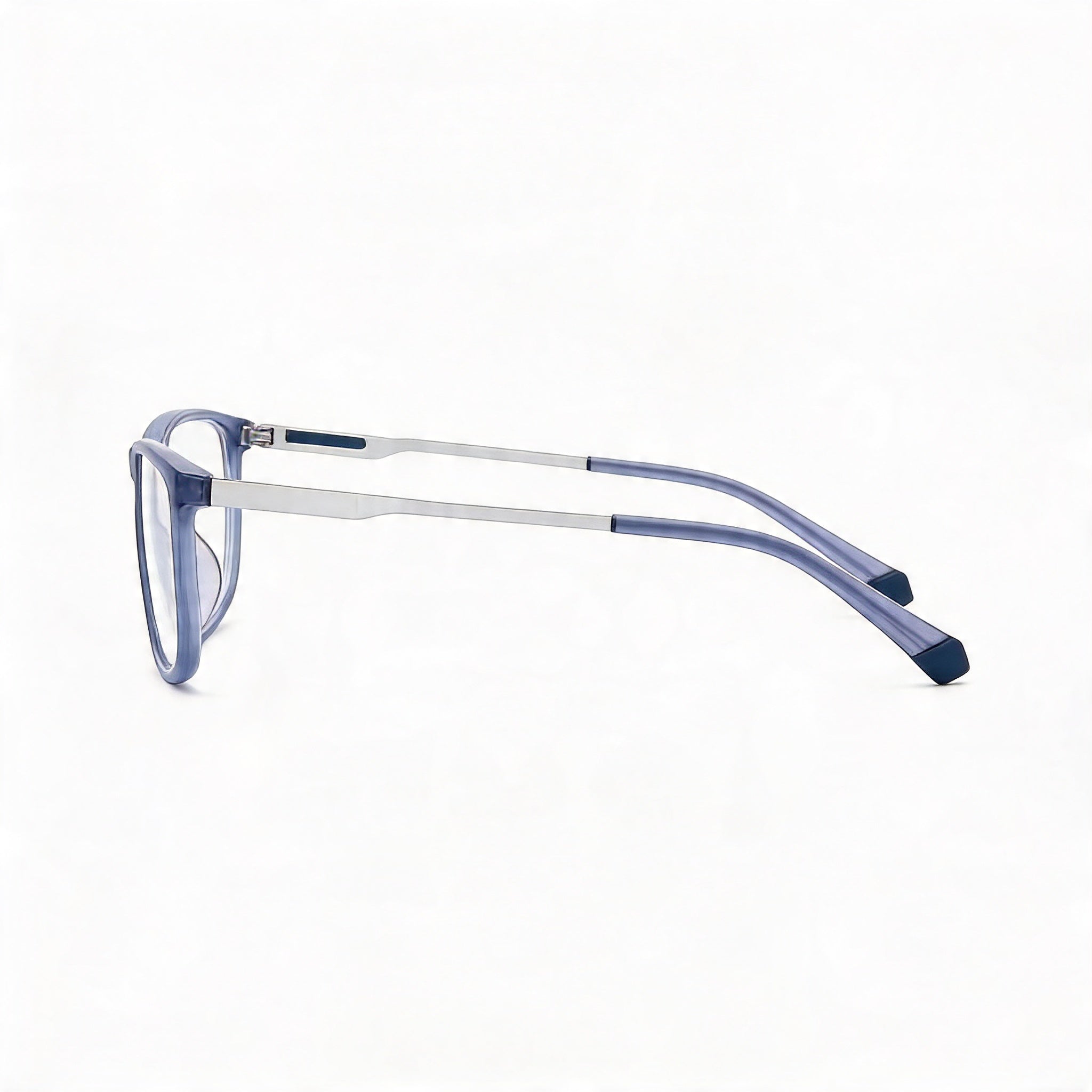 Polaroid Casual Men's Eco Polyamide Non-Polarized Sunglasses with Matte Blue Frame and Lenses 58mm, Photo 3