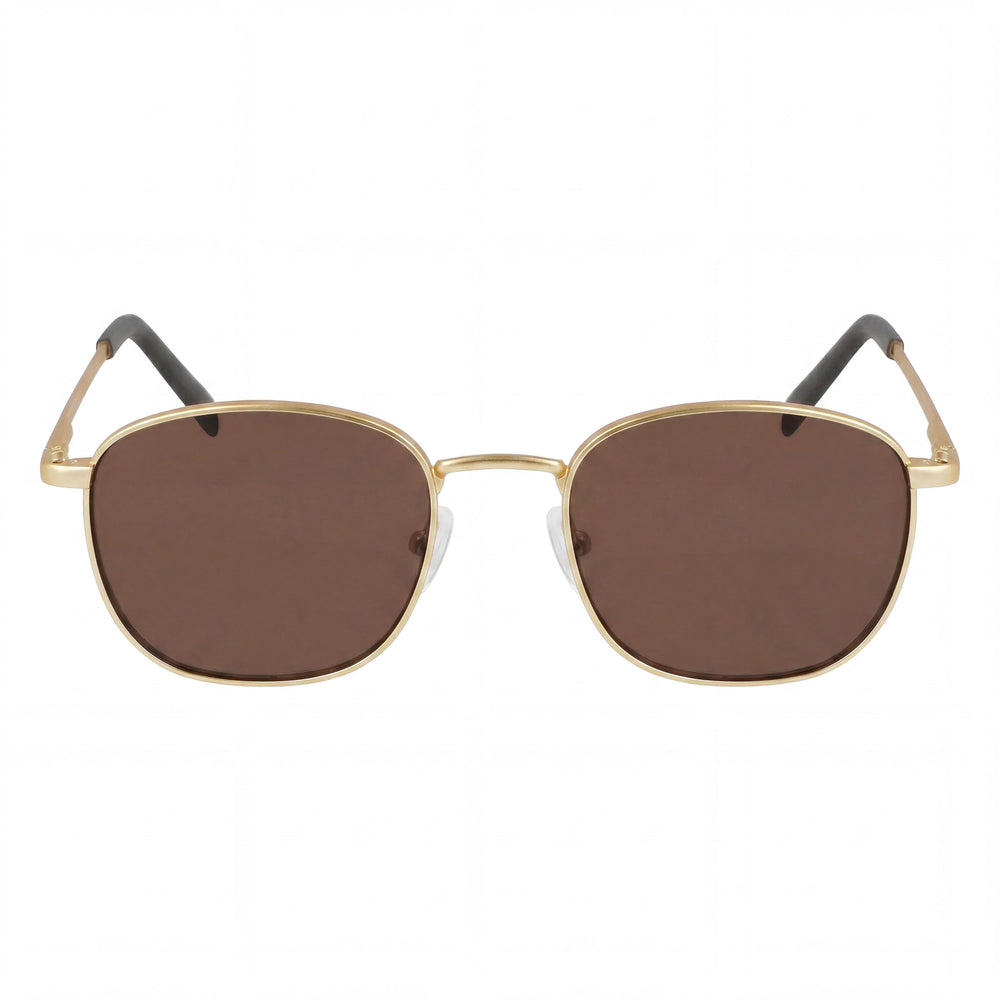Gafas de sol Calvin Klein CK20122S 717 dorado mate para hombre, 52 mm