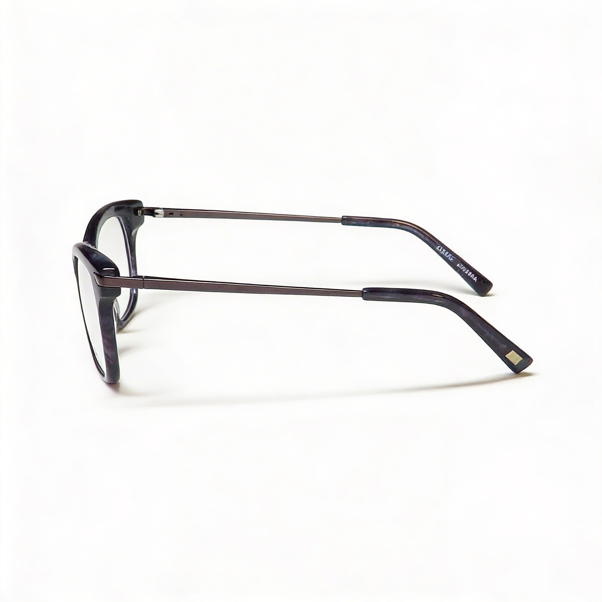 Jones New York J233 Petite Women's Navy Plastic Eyeglasses Frames with Polycarbonate Clear Demo Lenses 48-16-135, Photo 3