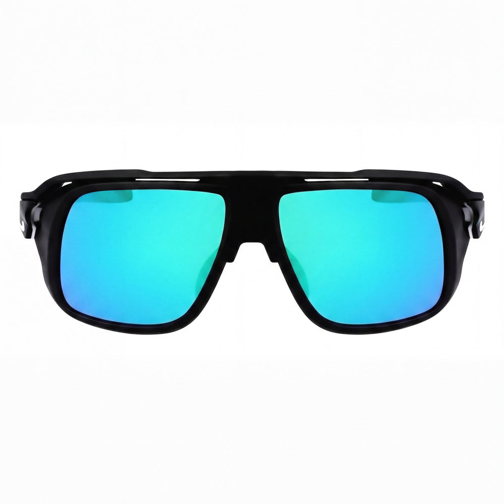 Nike Flyfree Soar Ev24001 Women's Matte Black Stainless Steel Interchangeable Lens Sunglasses 100% UVA/UVB 59mm