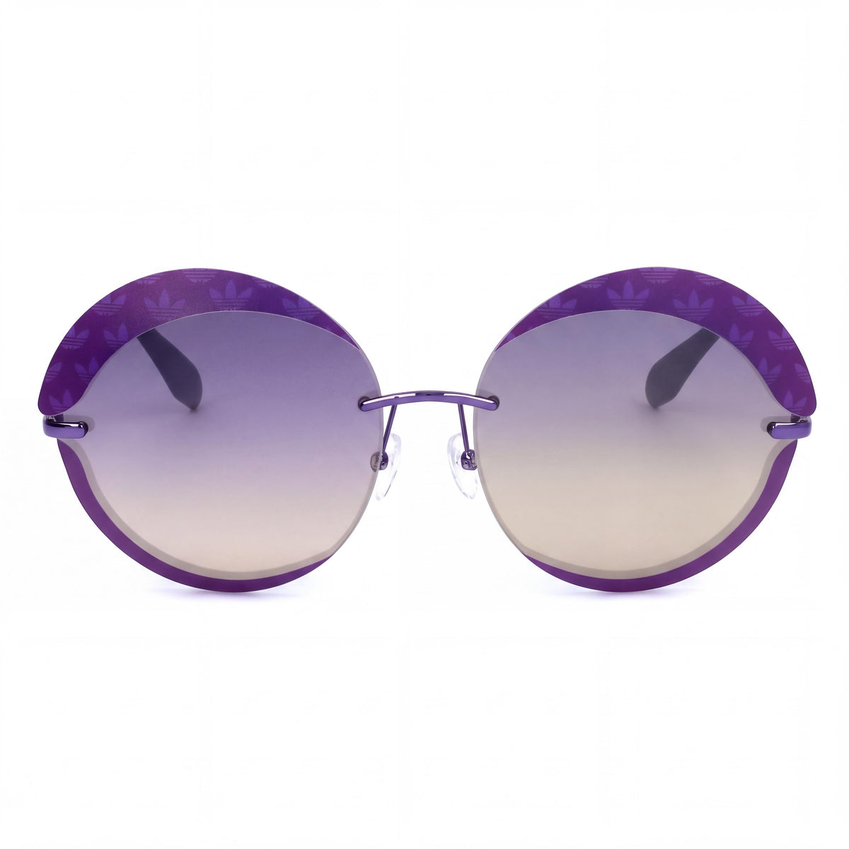 Gafas de sol adidas Originals Contemporaneo para mujer, violeta brillante, armazón metálico, espejo degradado violeta, 67 mm, Photo 2