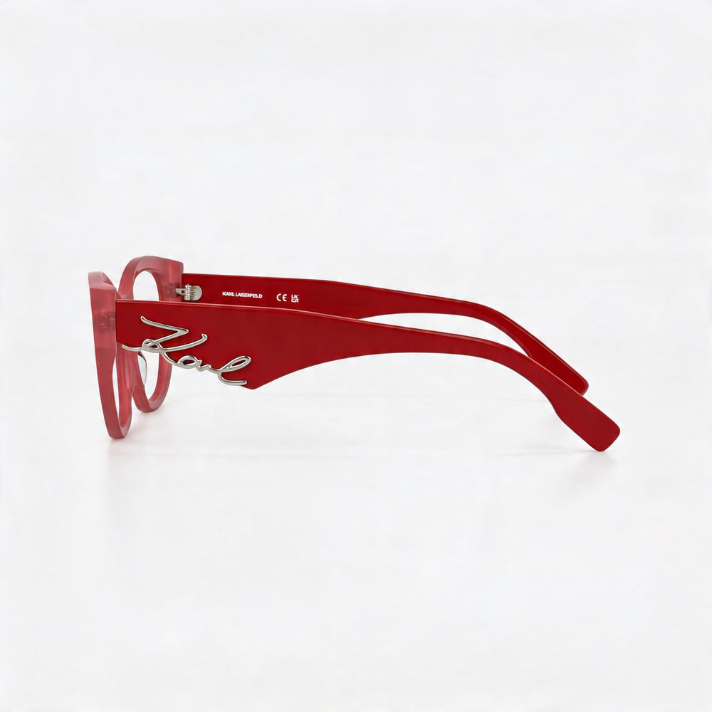Gafas Ópticas Casuales para Mujer KARL LAGERFELD con Montura de Acetato Coral | Ancho de la Lente 54