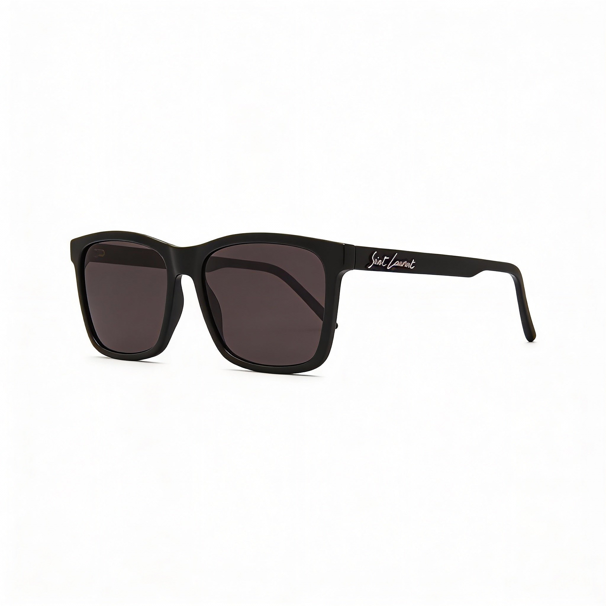 Gafas de sol clásicas Yves Saint Laurent para hombre, negras, con protección UV y montura RX, 56/17/145, Photo 3