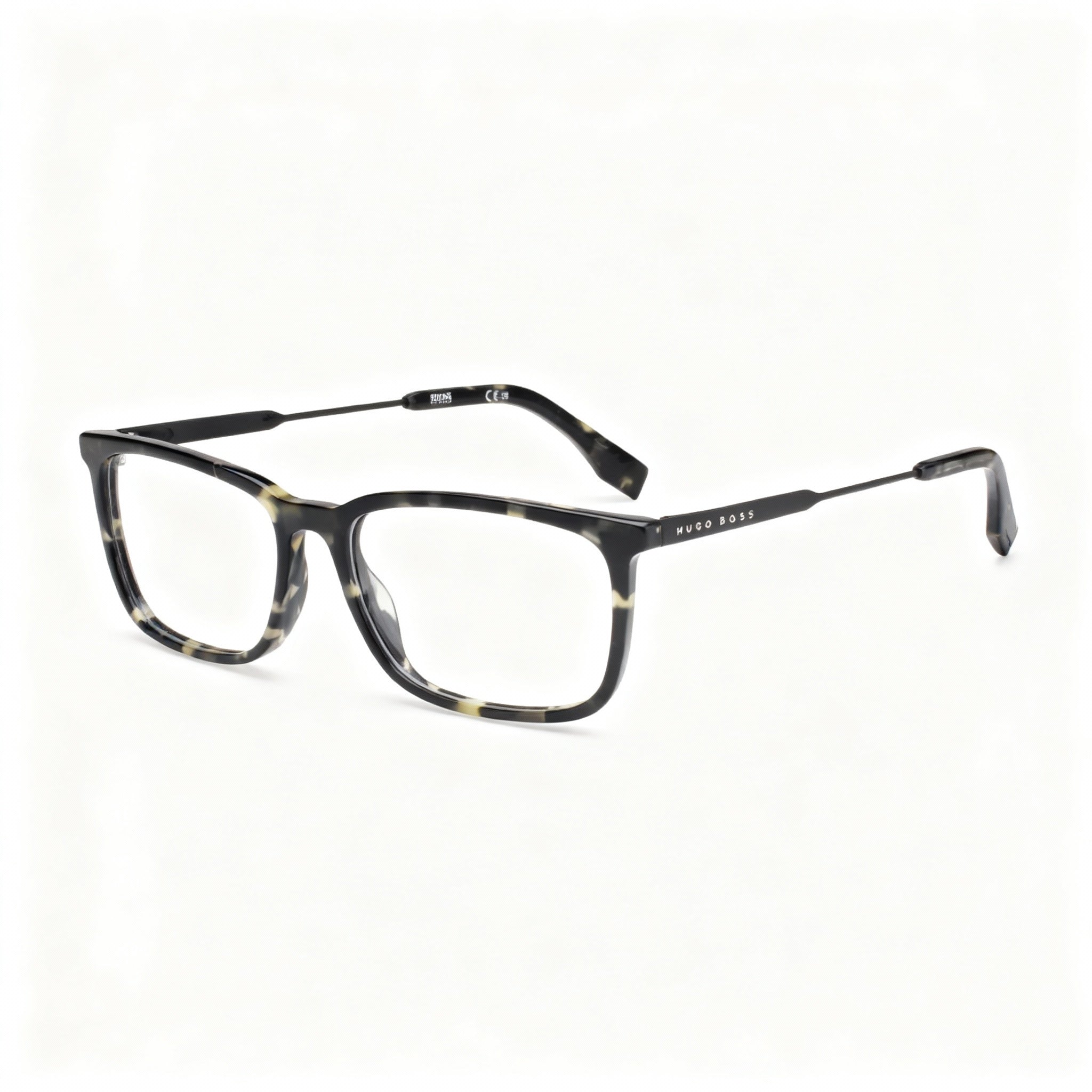 BOSS Boss 0995 Functional Citywear Men's Full Rim Eyeglasses, Acetate/Metal, Black Havana, 54-16-145