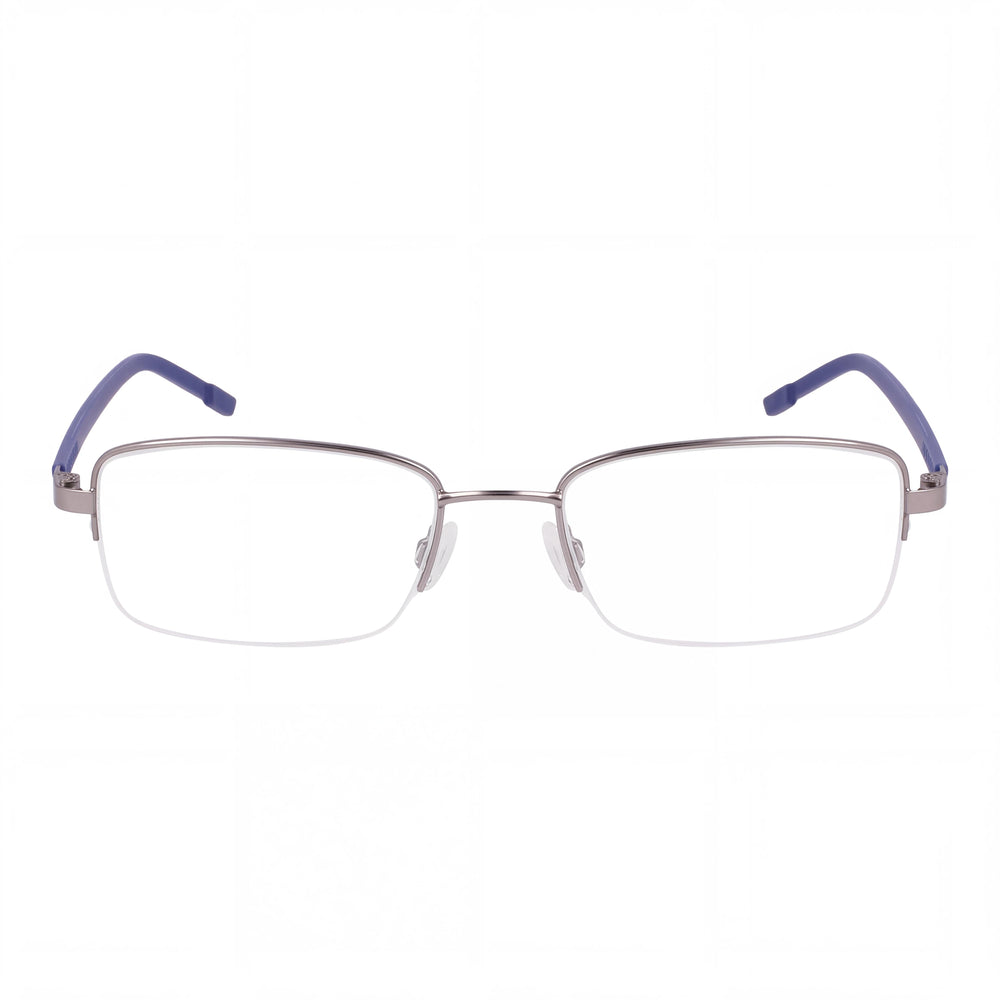 Gafas Flexon H6079 para hombre, montura de acetato satinado color bronce y lentes de policarbonato, 52-19-145