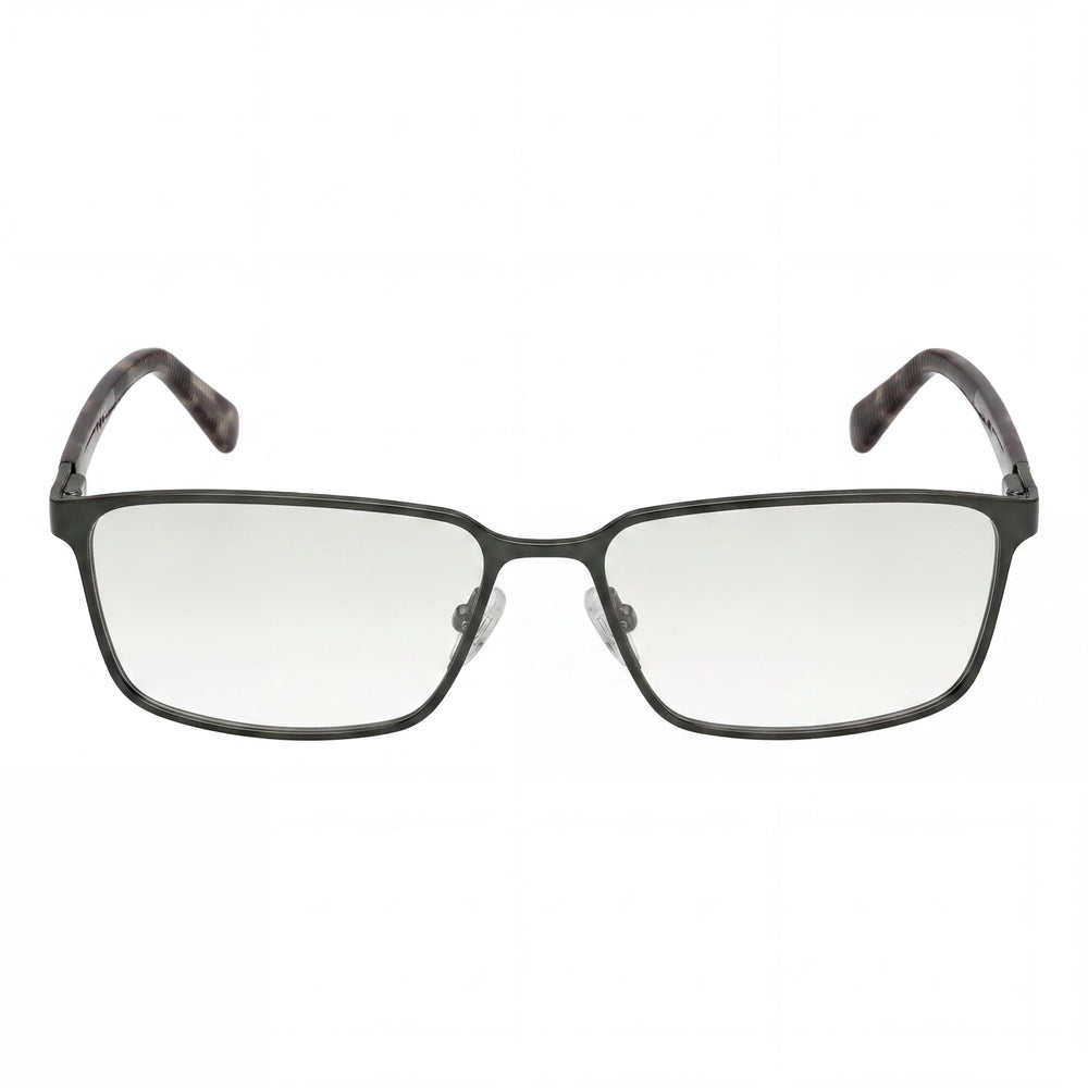 Gafas unisex Guess Gu50244 con montura metálica, color verde oscuro mate, 55 mm