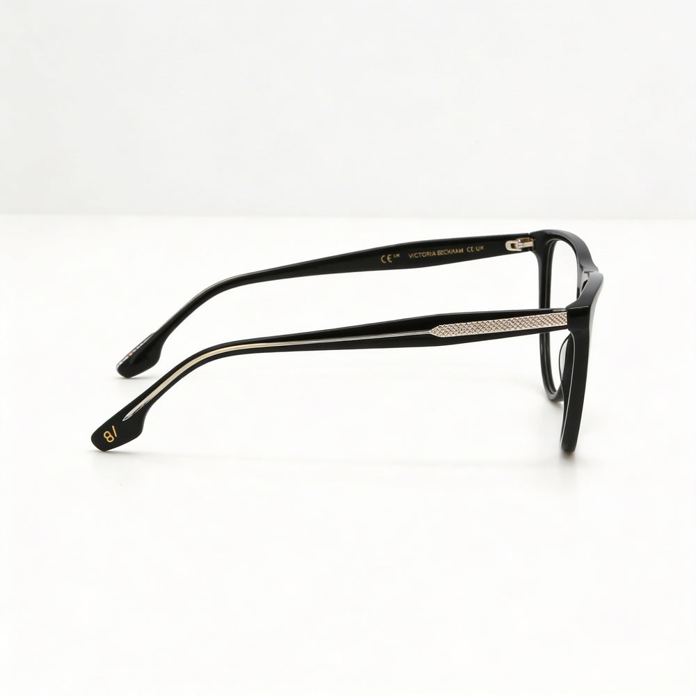 Gafas oftálmicas negras Victoria Beckham Vb2672 para mujer, tamaño de lente 56 mm, puente 15 mm, patilla 140 mm