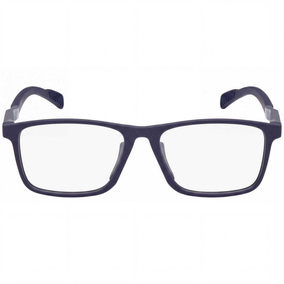 adidas SP5031 Men's Rectangular Injected Optical Frame in Matte Blue with Clear Demo Lenses, Prescription Ready, Size 54-16-140, Photo 2