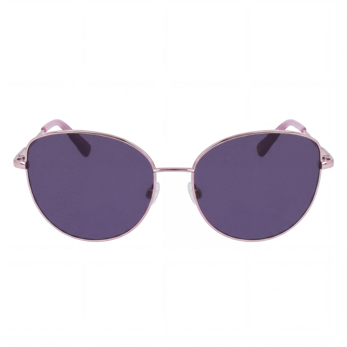 Gafas Anne Klein Clásicas para Mujer, Armazón de Acetato Oro Rosado, Protección UV No Polarizada, Resistente a Rayones, Antirreflejo, Multicolor 58mm, Photo 2