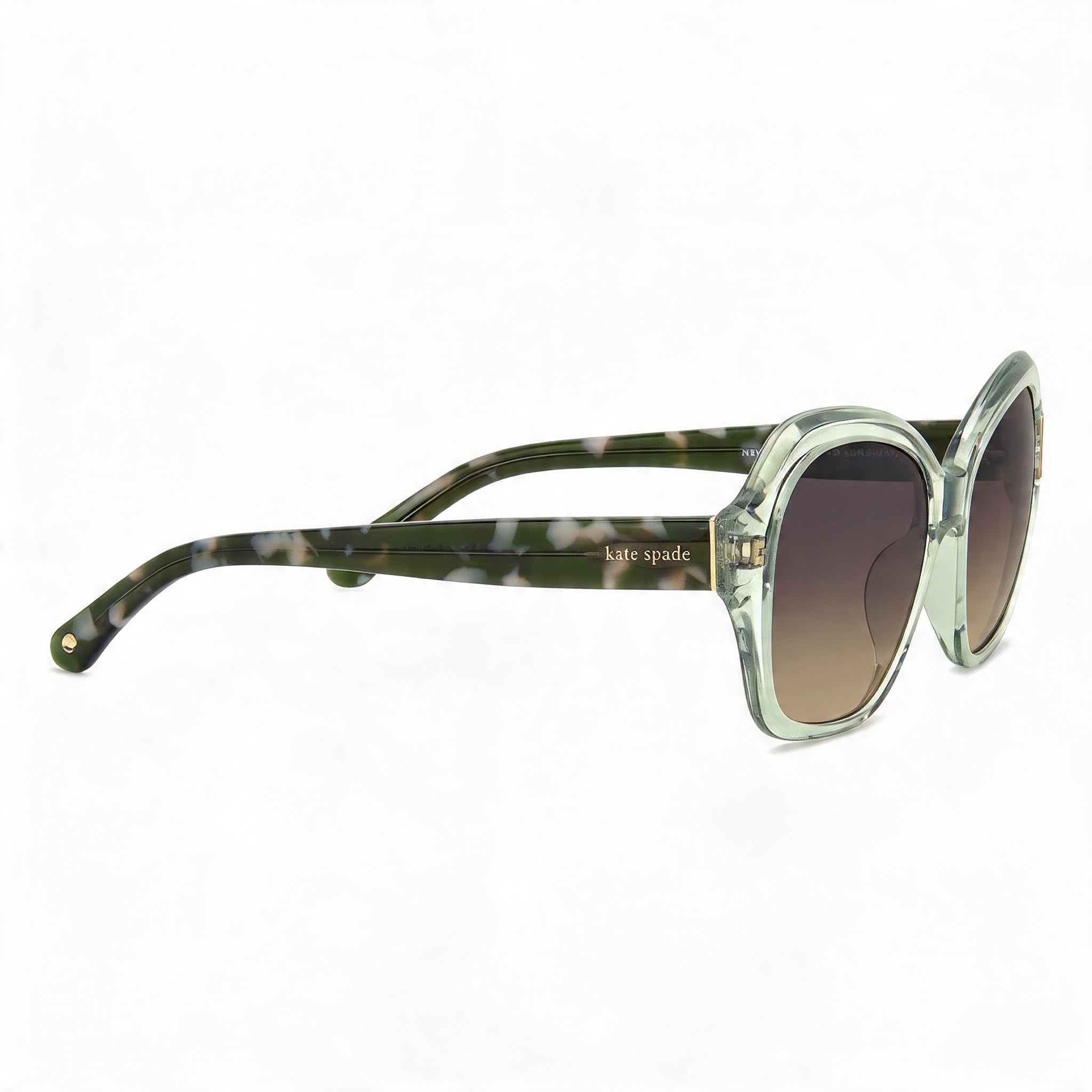 Gafas de sol de acetato verde no polarizadas de 55 mm Lottie/G/S para mujer de kate spade new york, Photo 2
