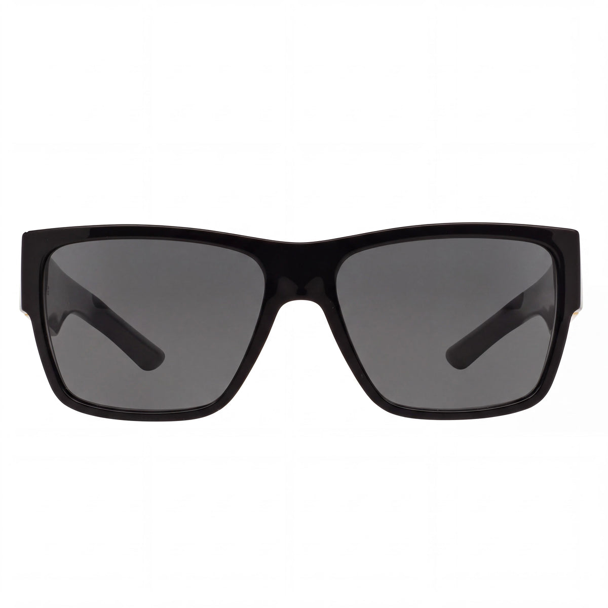 Versace VE4296 Men's Square Black Composite Sunglasses with Dark Grey Non-Polarized Anti-Reflective UV Protection Lenses 59mm, Photo 2