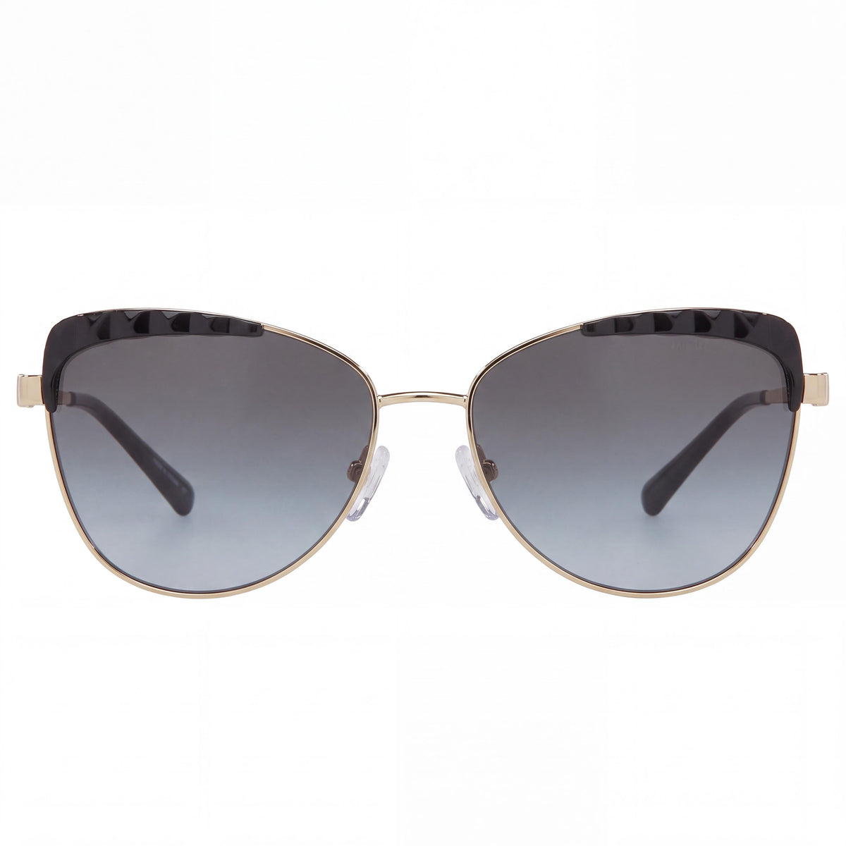 Gafas de sol Michael Kors para mujer, estilo ojo de gato, con montura de acetato, lentes polarizadas degradadas en gris oscuro, 56-16-140, Photo 2