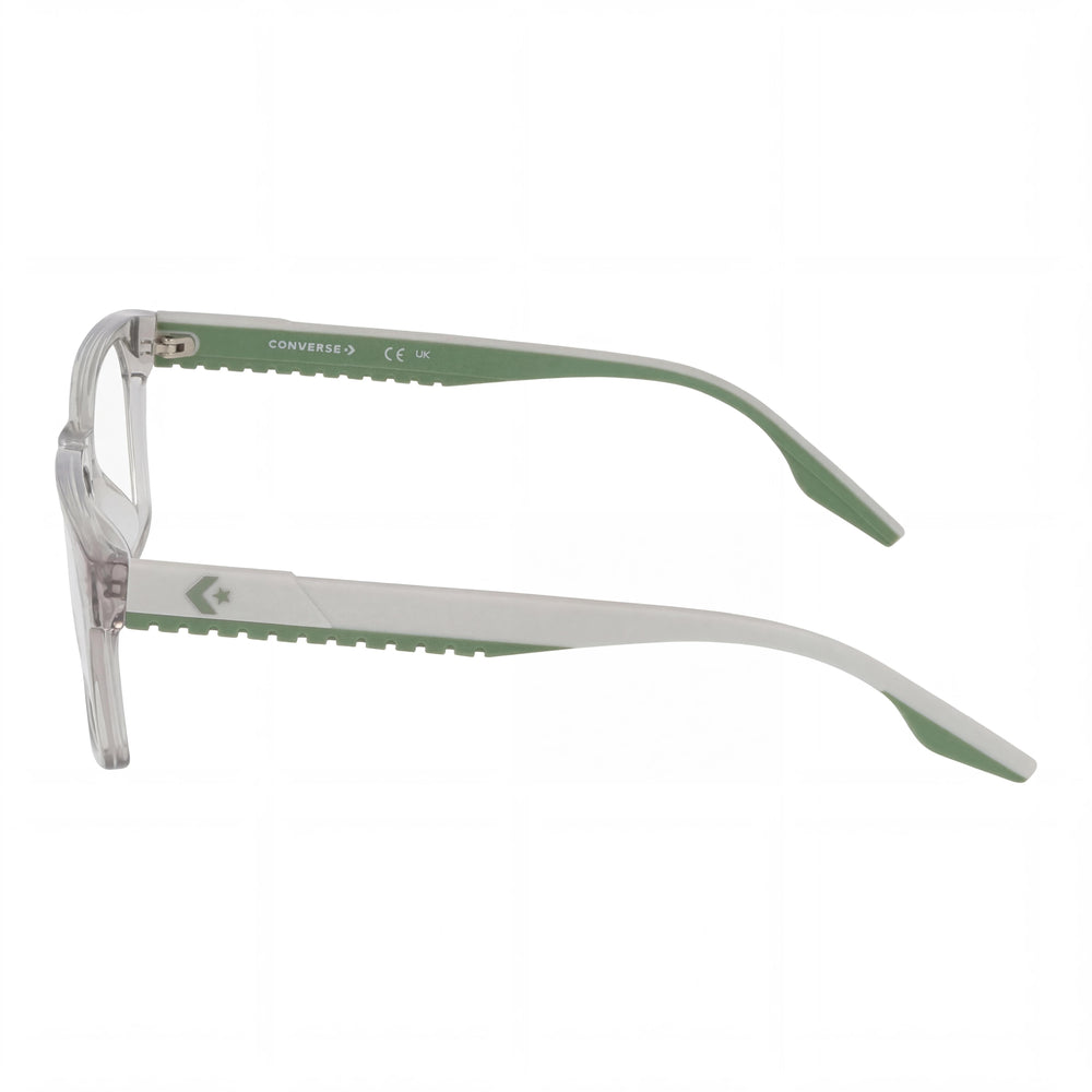 Converse Women's Cv5124 Model Acetate Optical Glasses in Crystal Barely Grey with 51mm Lens Width