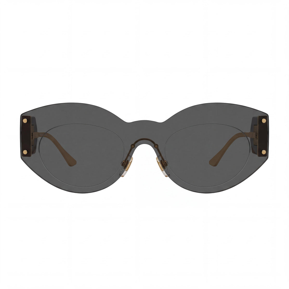 Versace Ve 2276 Women's Dark Grey Metal Frame Non- Sunglasses 144mm, Photo 2