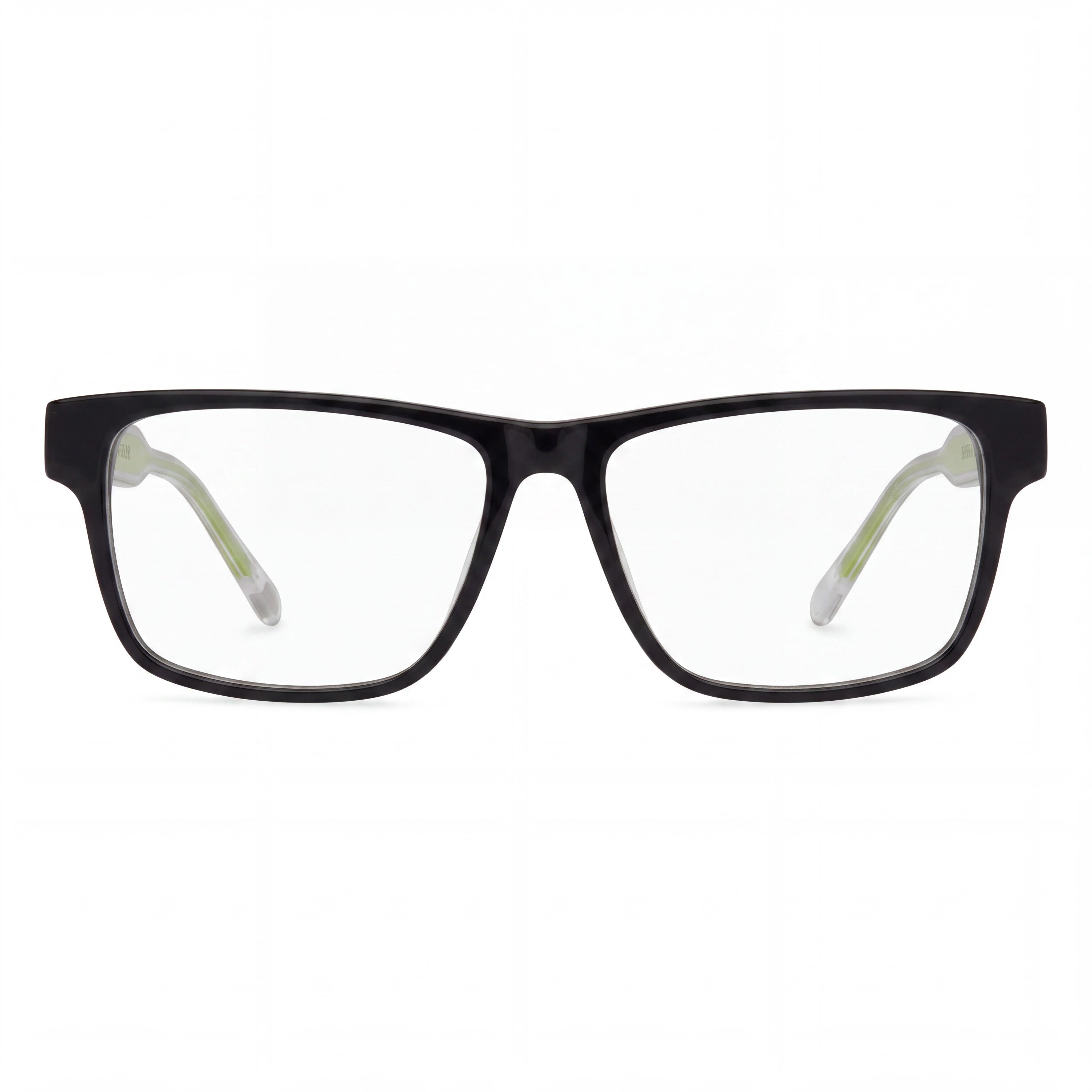 Skechers Women's Rectangular Plastic Frame Sunglasses, Shiny Black & Crystal Frame with Shiny Black Lens, 53mm, Photo 2