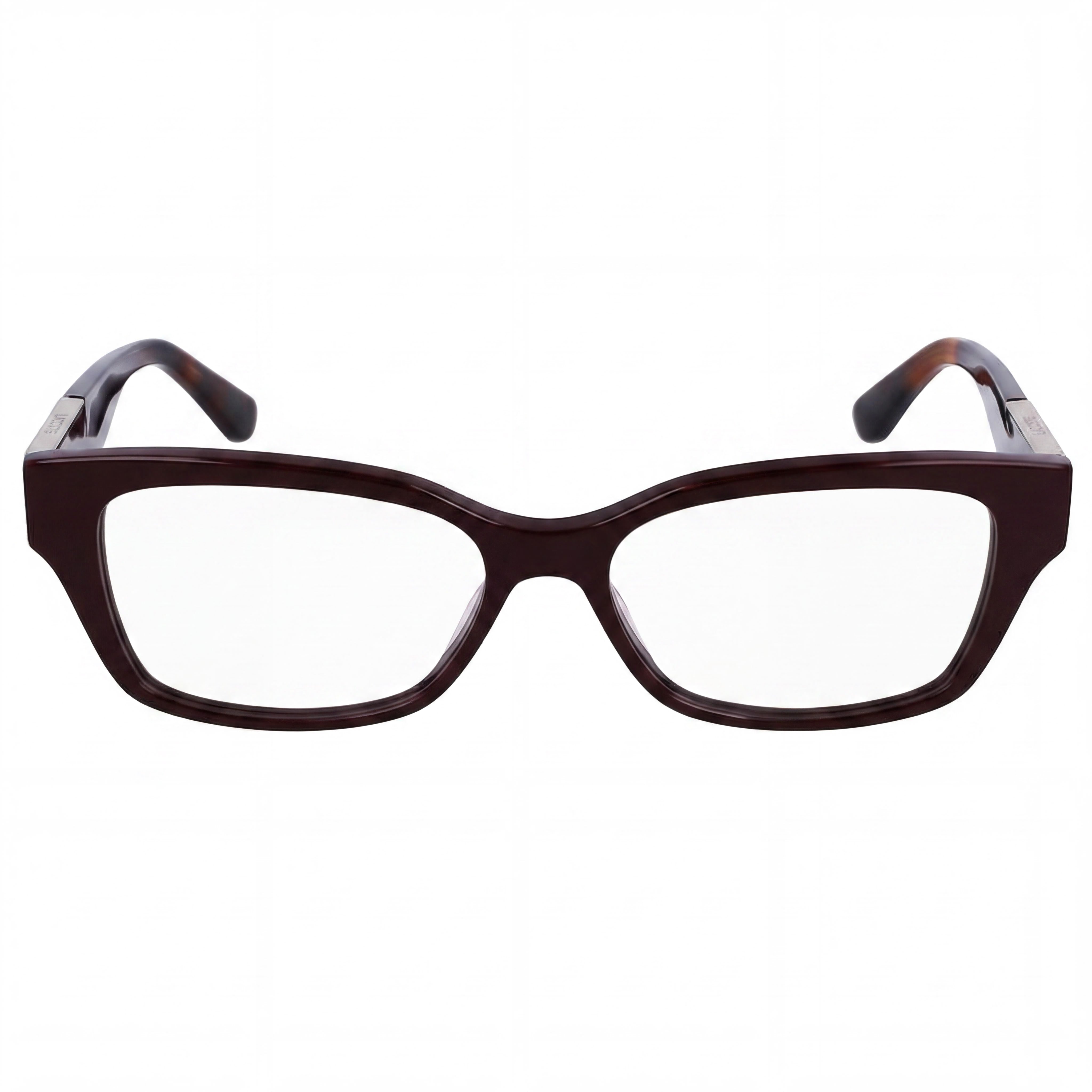 Lacoste Sporty L2907 Unisex Dark Red Propionate Non-Polarized Eyeglasses 53mm, Photo 2