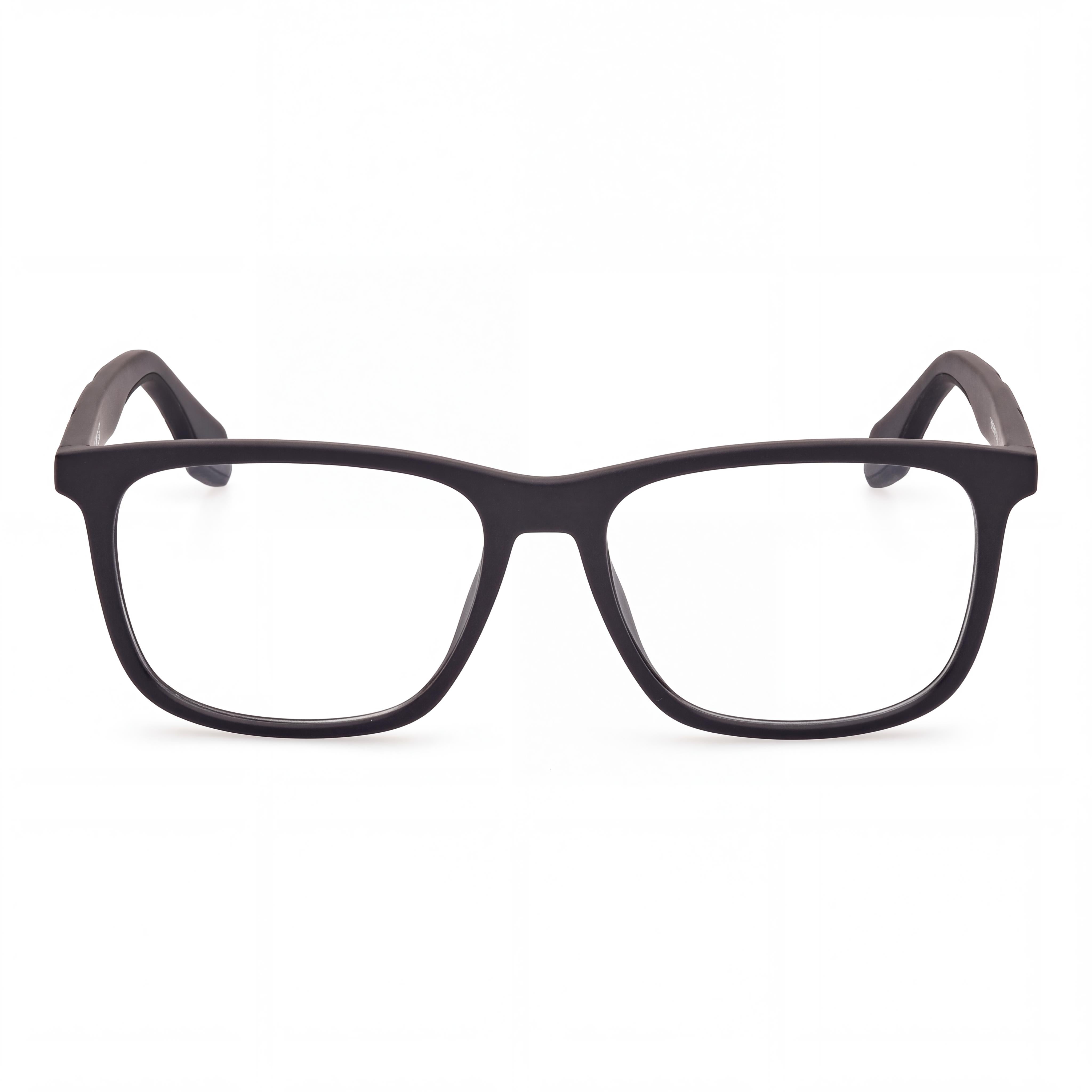 adidas Originals Men's navigator Injected Matte Black Frame Polycarbonate Non- 54mm Eyeglasses, Photo 2