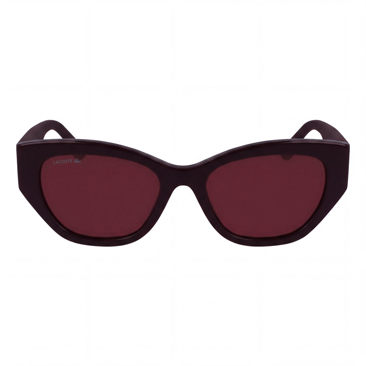 Lacoste L6047s N Women's Classic UV Protection Sunglasses, Burgundy Plastic Frame, TRITAN RENEW Lenses 54mm, Photo 2