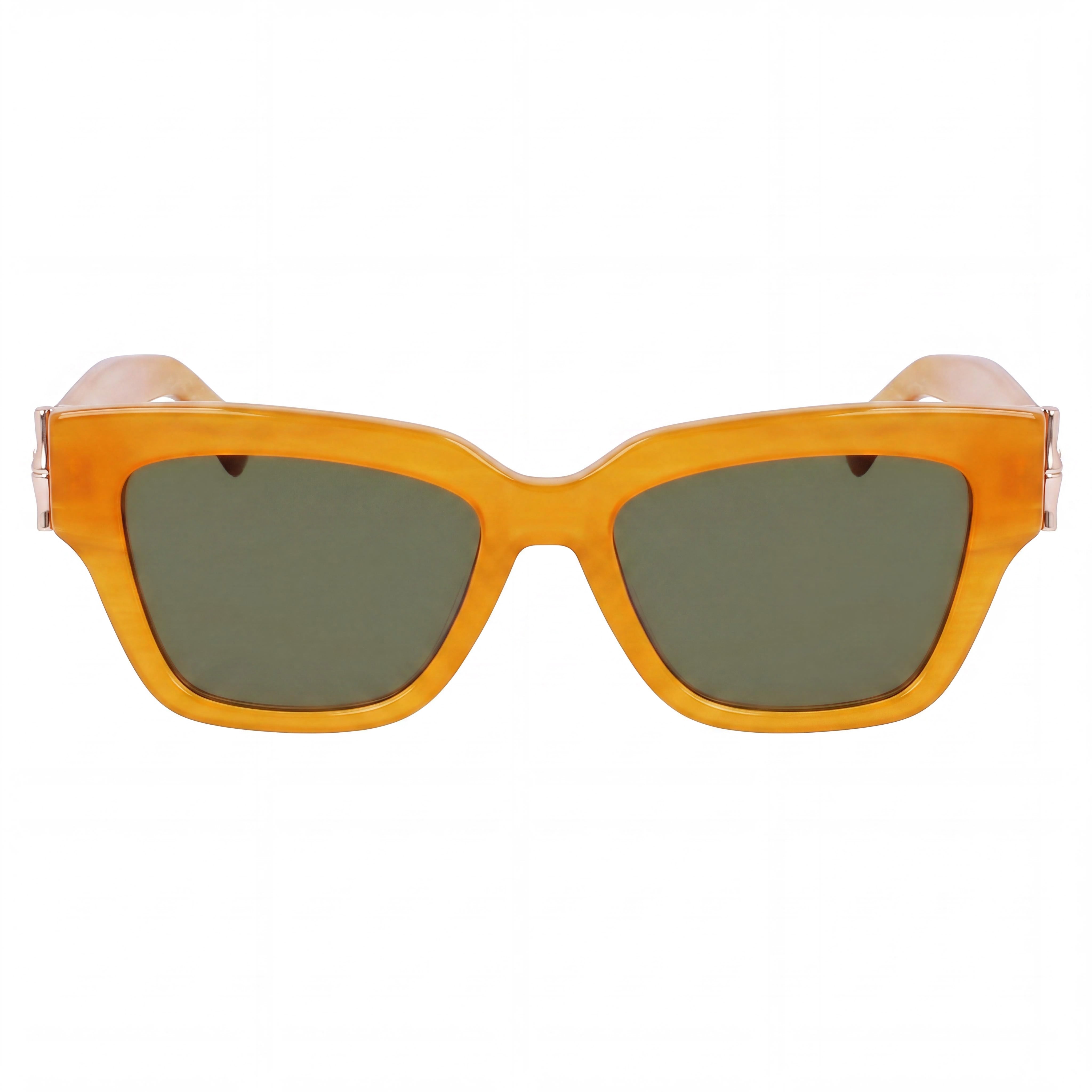 Longchamp LO745S Women's Casual Acetate Sunglasses with Honey Frame and UV 400 Polycarbonate Lenses 53mm, Photo 2